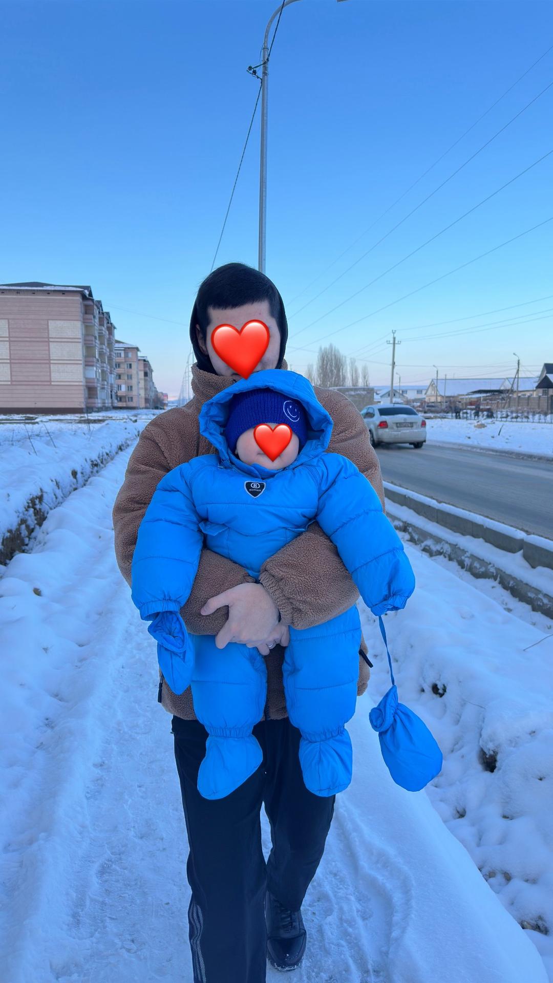 Зимний детский комбинезон — фото 2