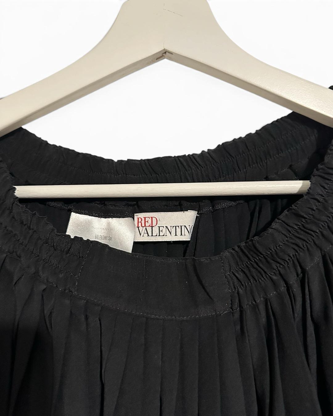 RED Valentino Чёрная мини-юбка Ree Valentino — фото 2