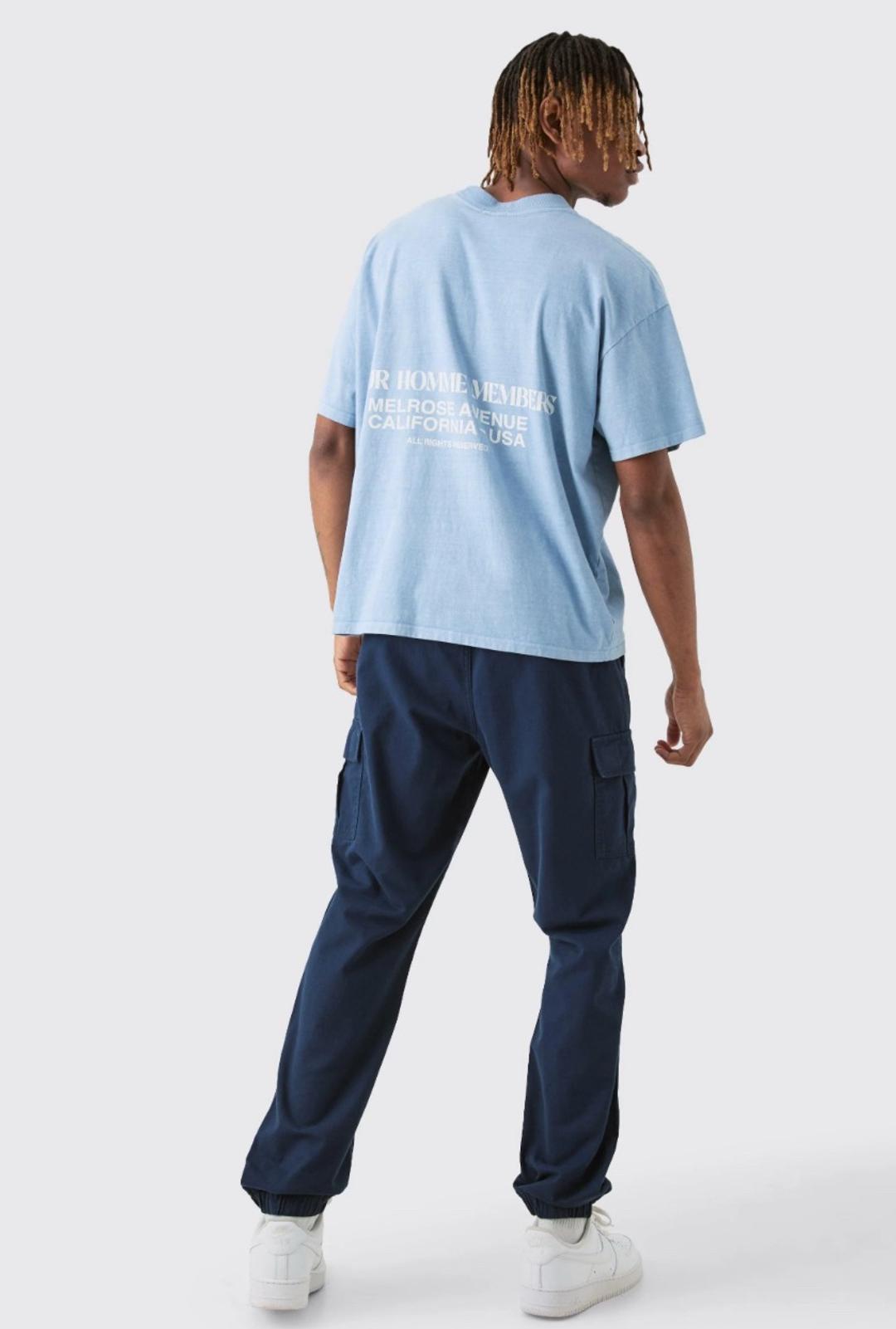 Boohoo Mens Мужские брюки карго — фото 2