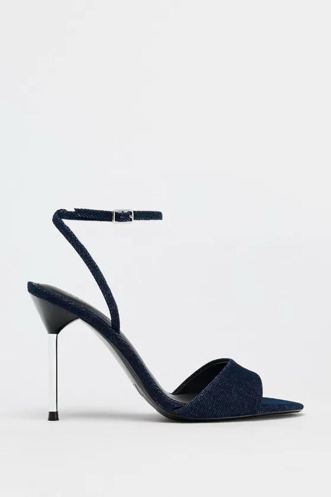 Zara Новые Джинсовые босоножки Zara — фото 2