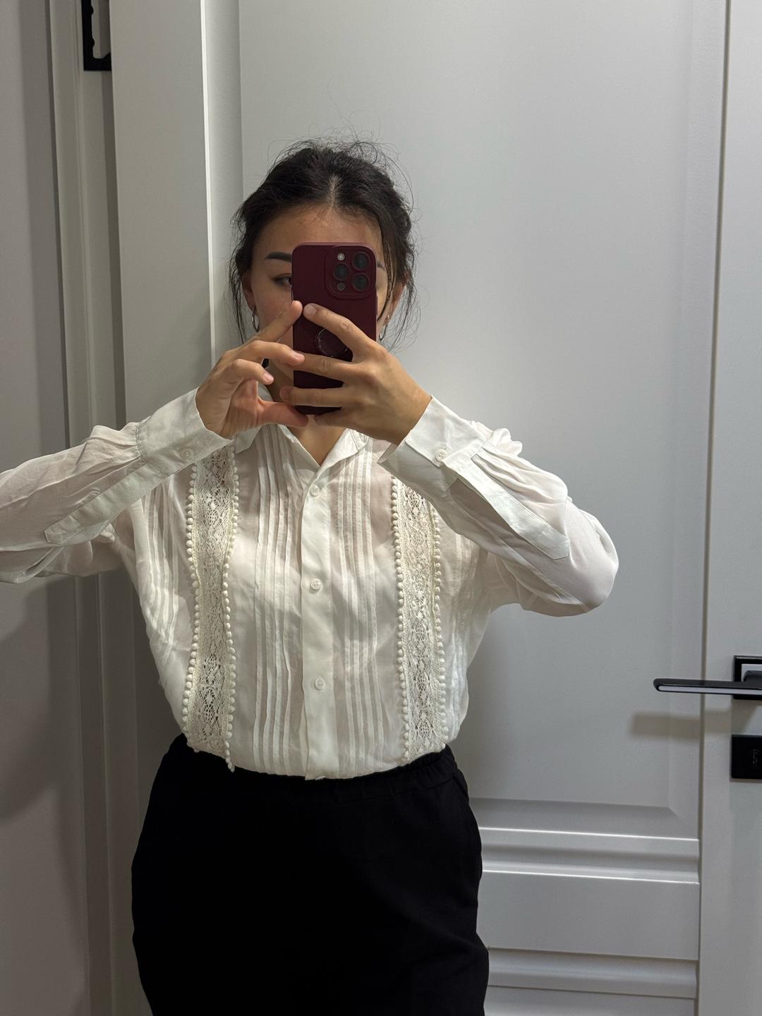 Zara Блузка/рубашка ZARA — фото 2