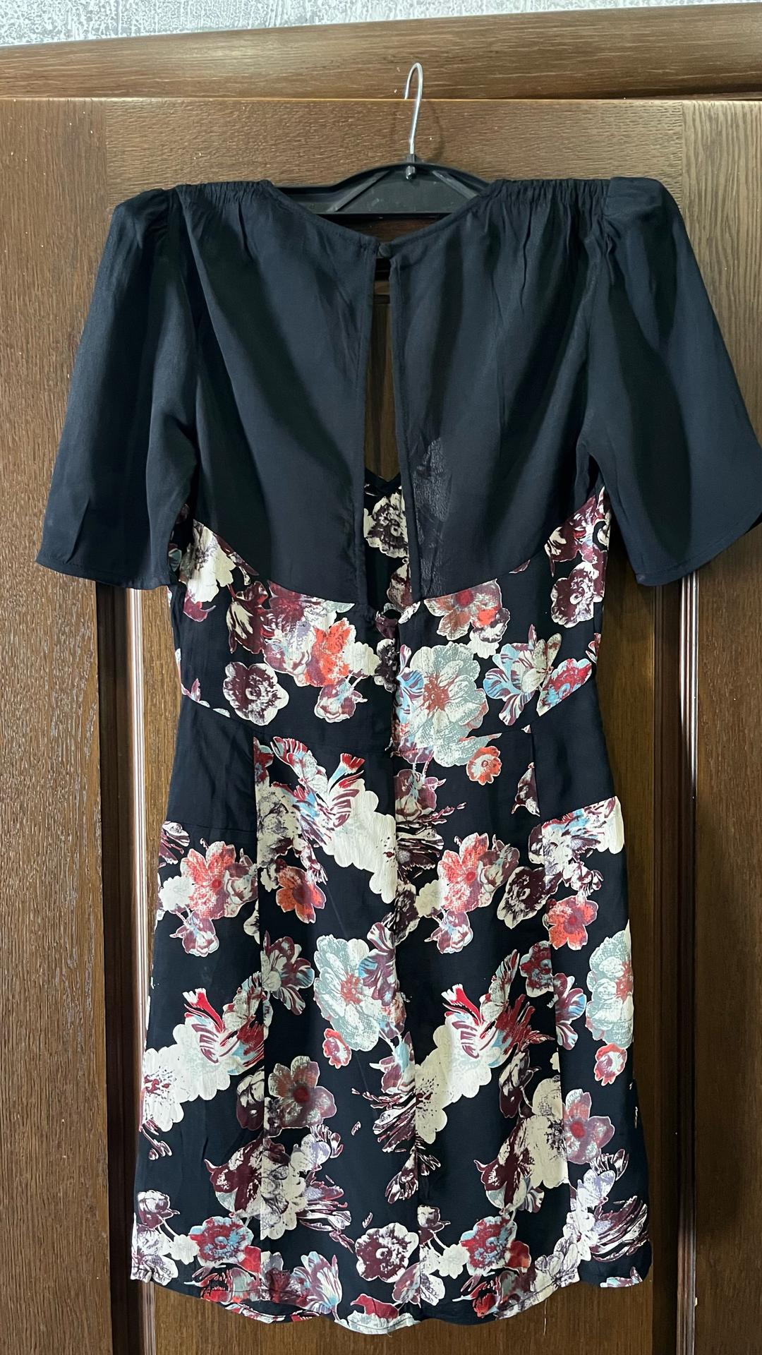 Topshop Мини штапельное платье — фото 2