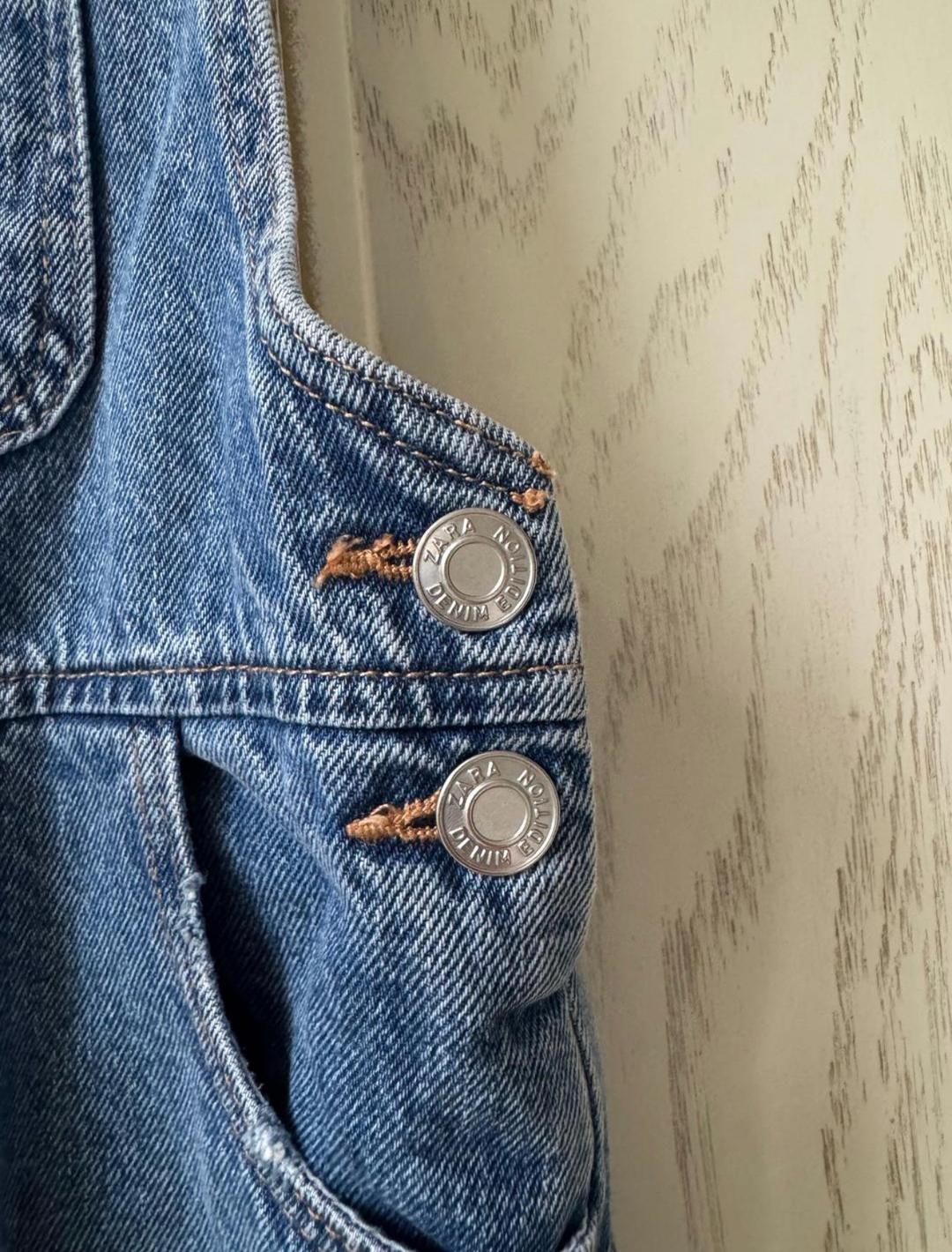 Zara Джинсовый комбинезон Zara — фото 2