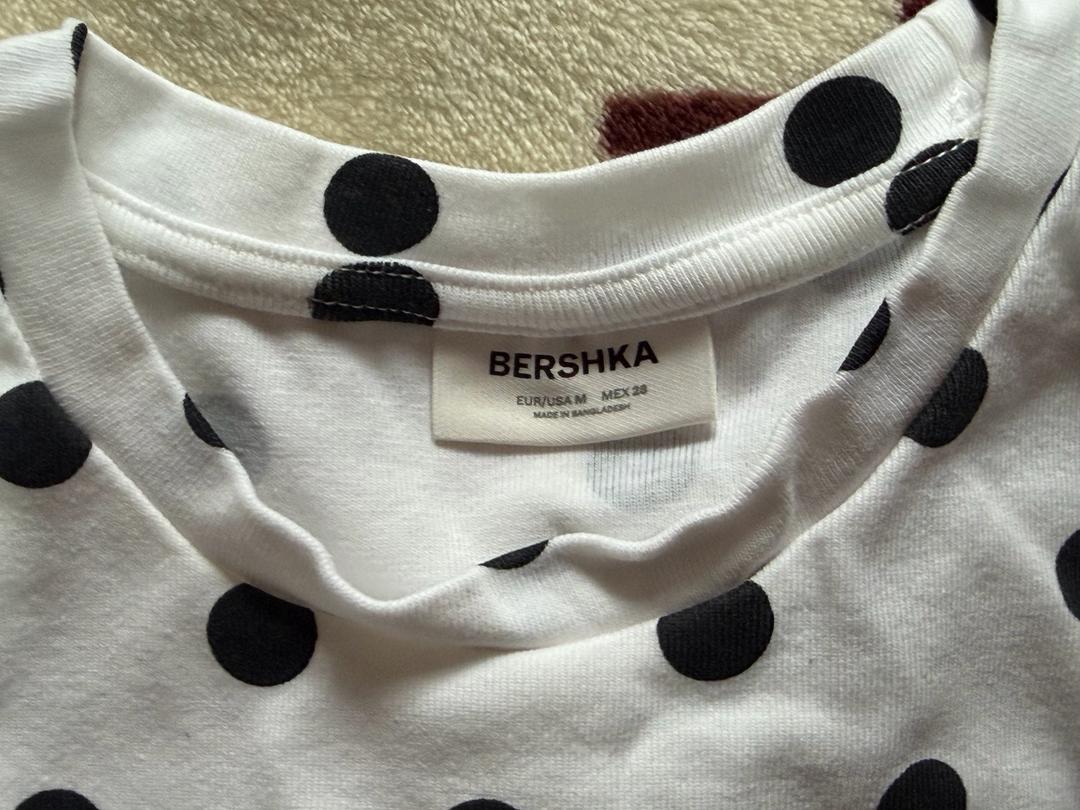 Bershka Футболка в горошек BERSHKA — фото 2