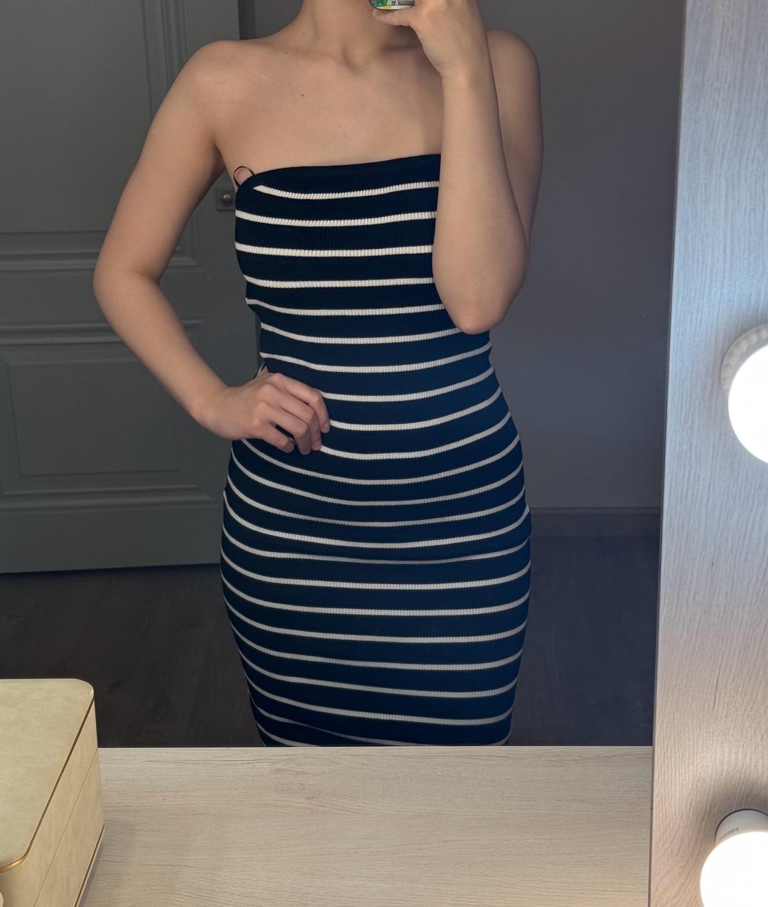 Caroline Constas Полосатое платье — фото 2
