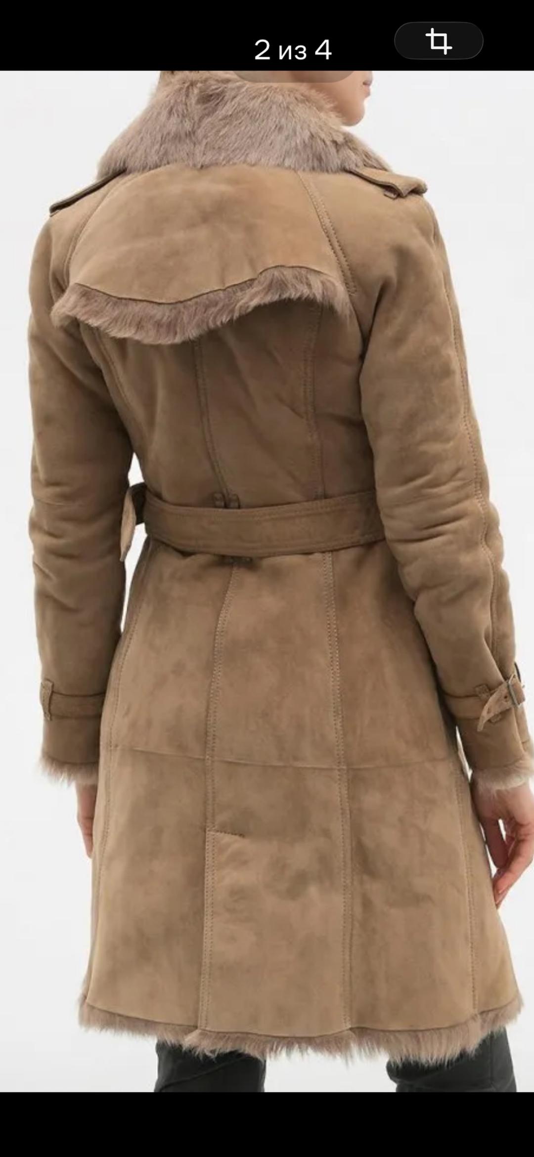 Burberry Дубленка Burberry оригинал — фото 2