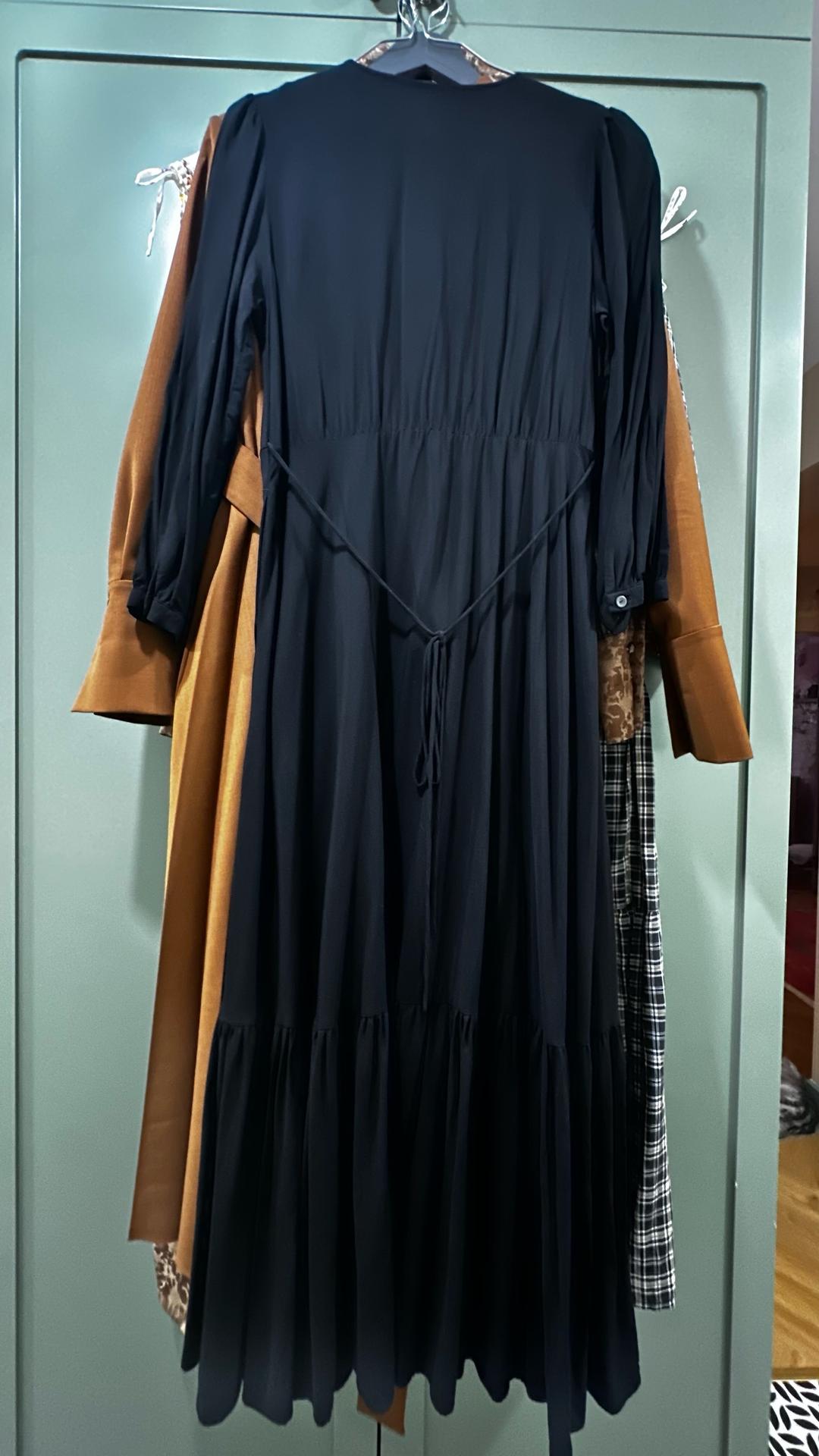 Uniqlo Черное платье Юникло — фото 2