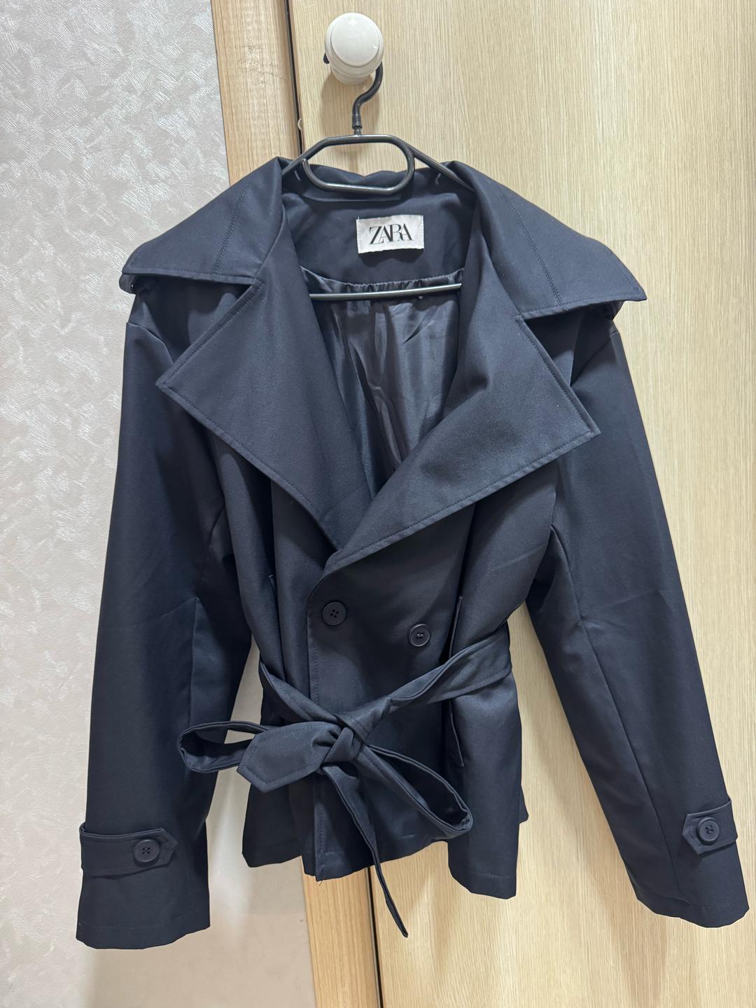 Zara Укороченный тренч ZARA — фото 2