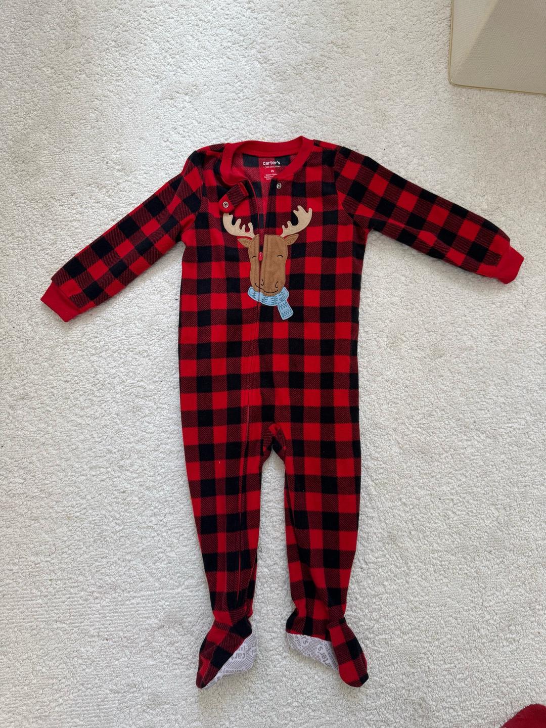 Carter's Слип новогодний Carters на мальчика 1,5-2 лет — фото 2