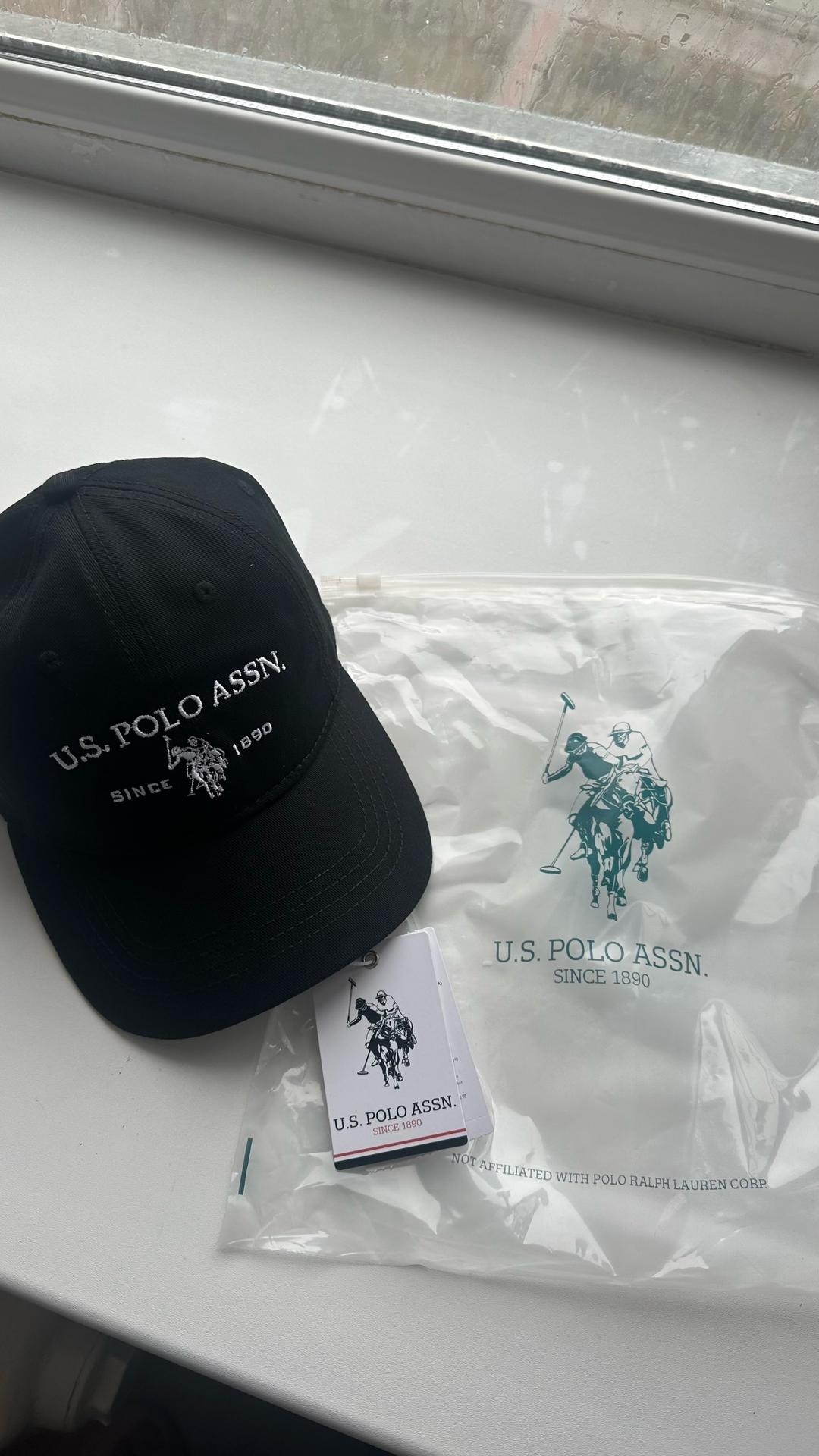 U.S. Polo Assn. Продам черную кепку U.S. Polo — фото 2