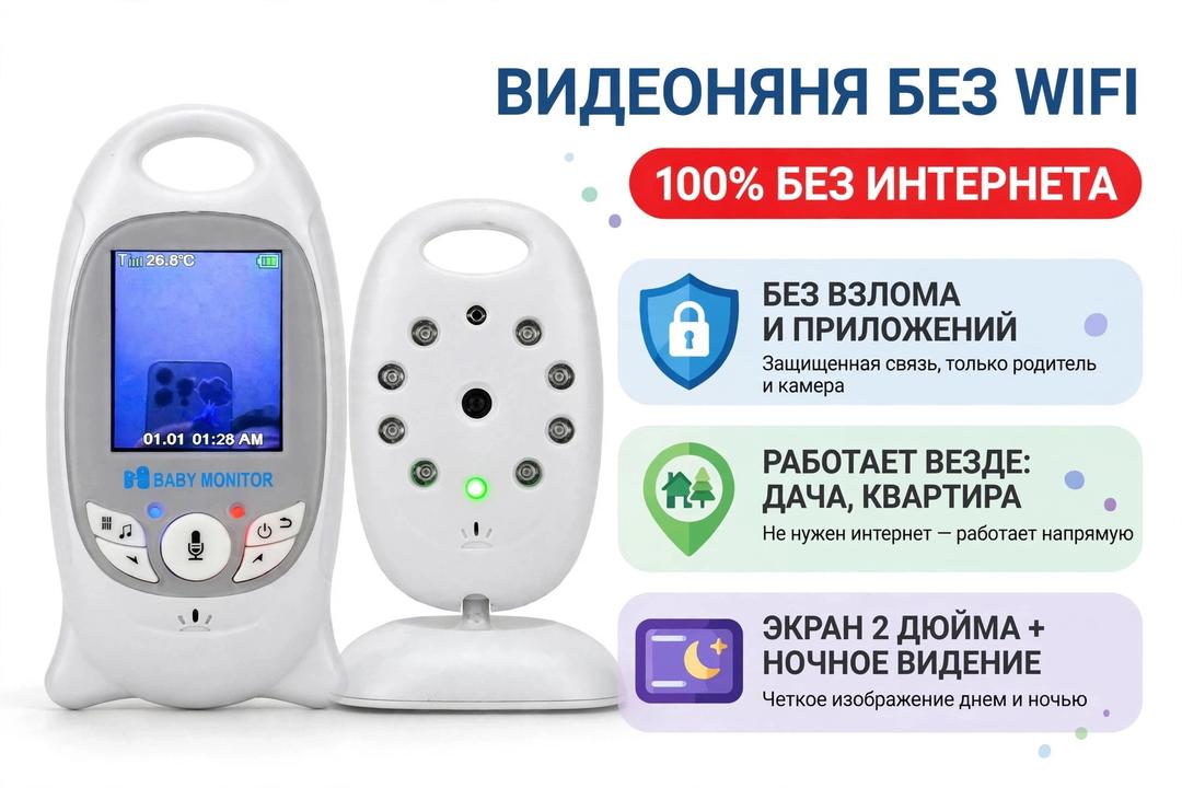 Видео няня без WiFi — фото 2
