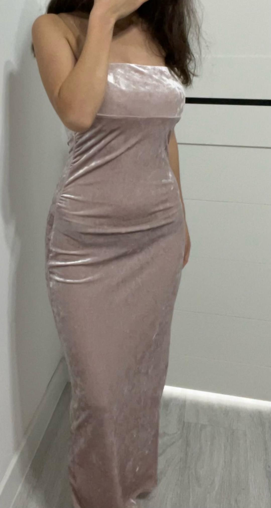 Bershka Платье Bershka розовое — фото 2