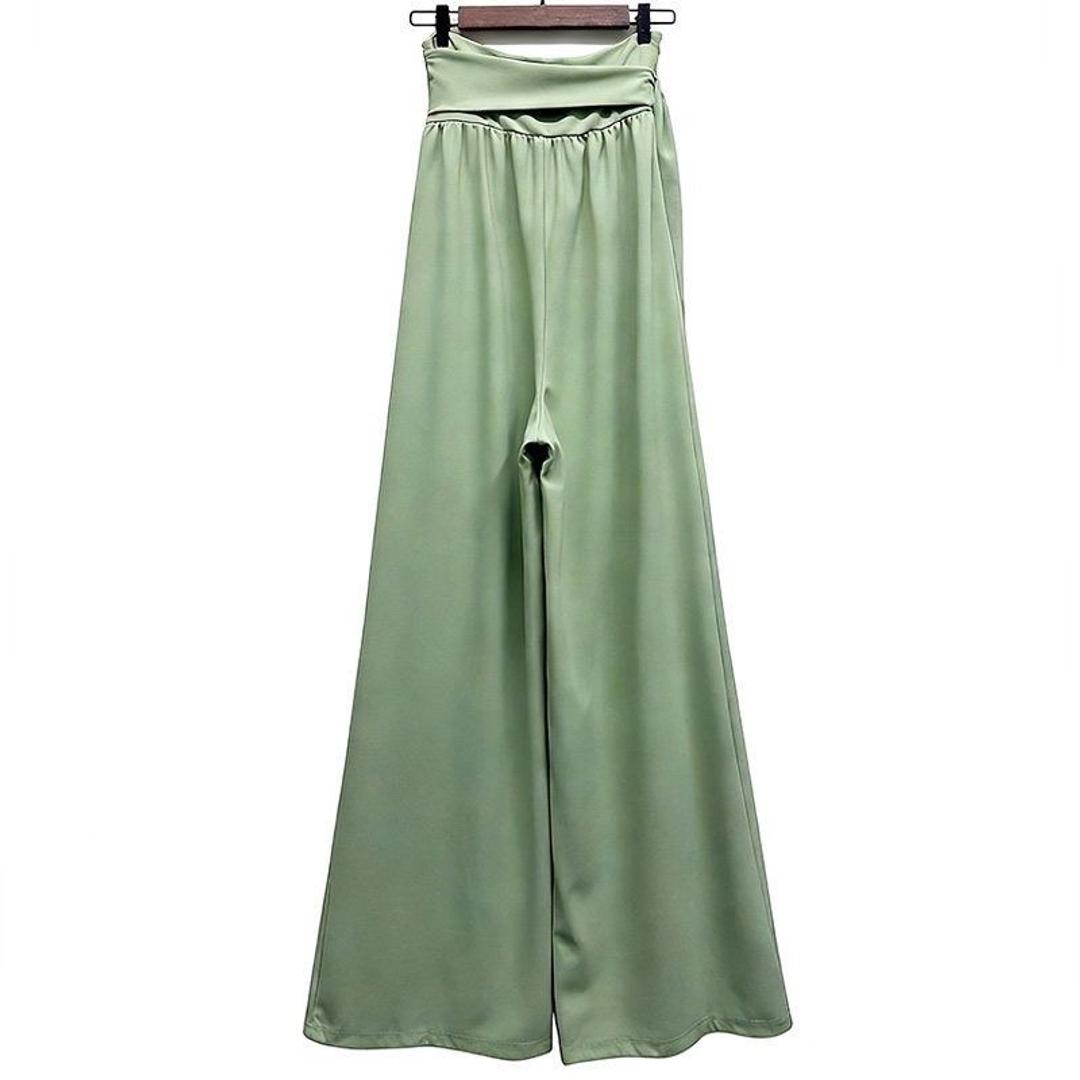 SHEIN Новые брюки с нюансами Shein ASOS р 44-46 с высокой талией широкие рост 166-172 — фото 2