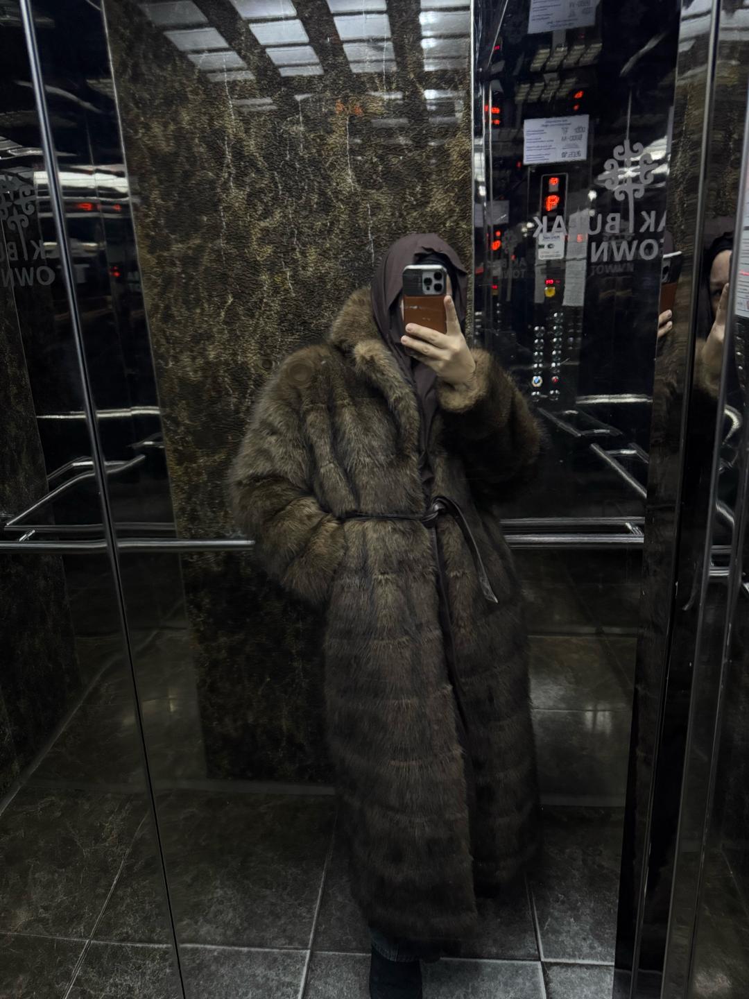 Нет бренда Шуба из искусственного меха — фото 2