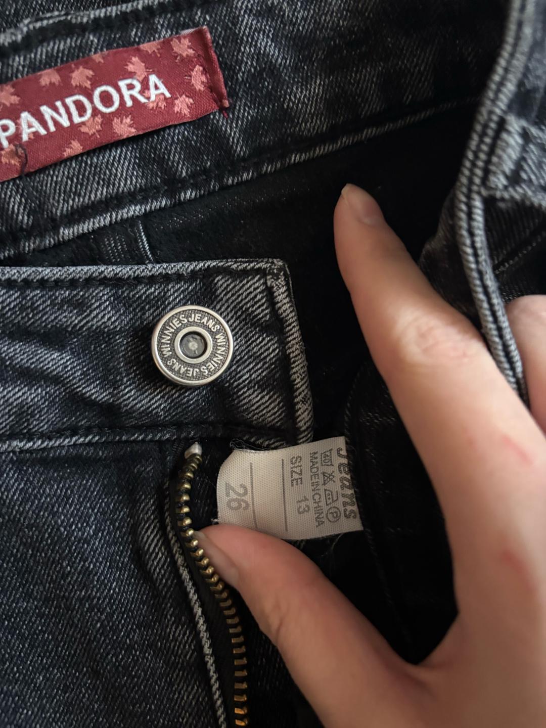 Pandora denim Черные джинсы — фото 2