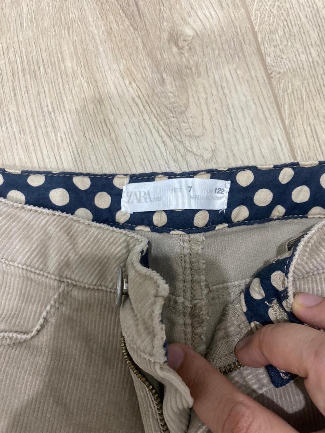Zara Вельветовые брюки Zara — фото 2