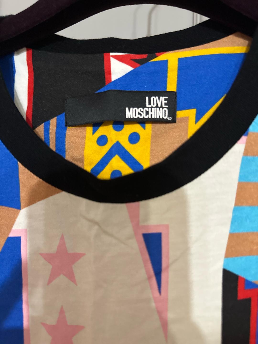 Love Moschino Удлиненная футболка /туника LOVE MOSCHINO — фото 2
