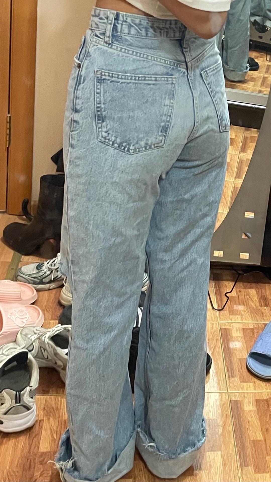 Zara Голубые джинсы Zara — фото 2