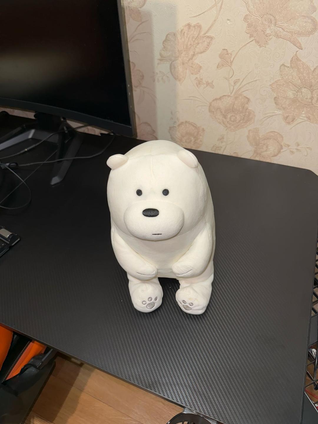 Miniso Мягкая игрушка белый медведь — фото 2