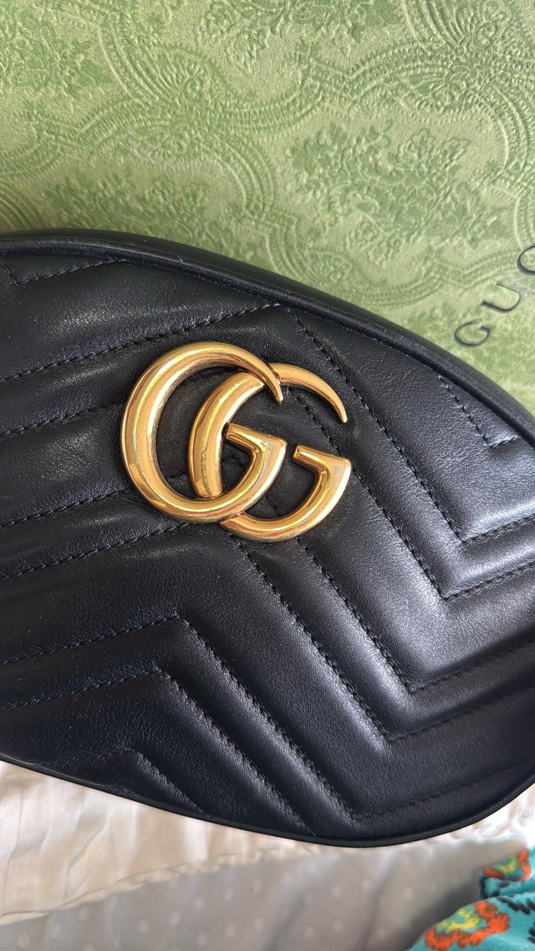 Gucci Поясная сумка Gucci GG Marmont — фото 2