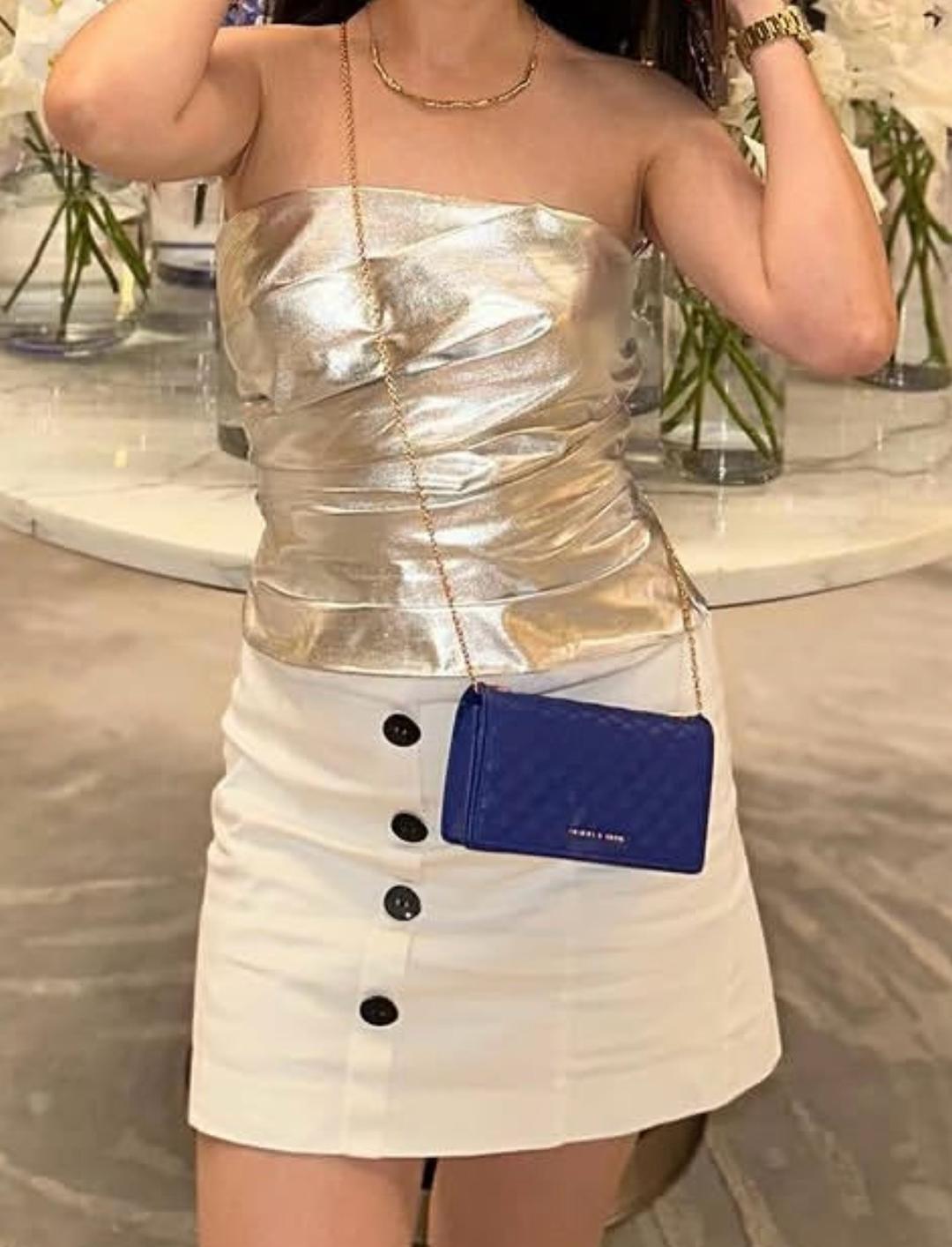 Zara Серебристый топ от Zara — фото 2