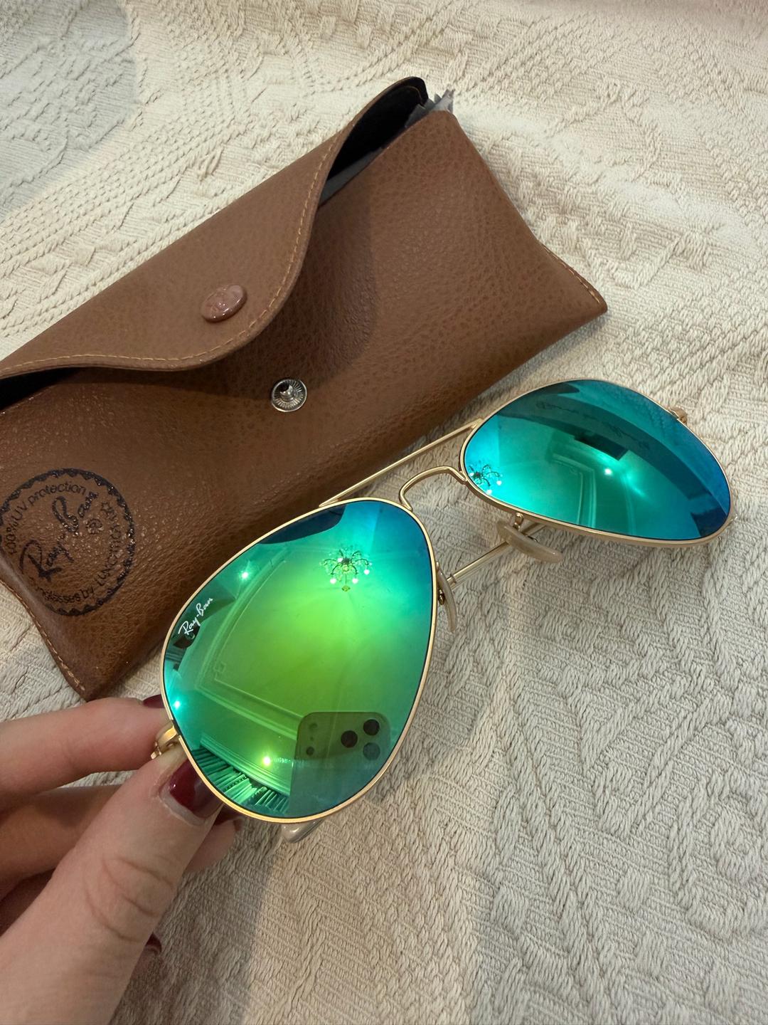 Ray-Ban Солнцезащитные очки Ray-Ban авиаторы — фото 2