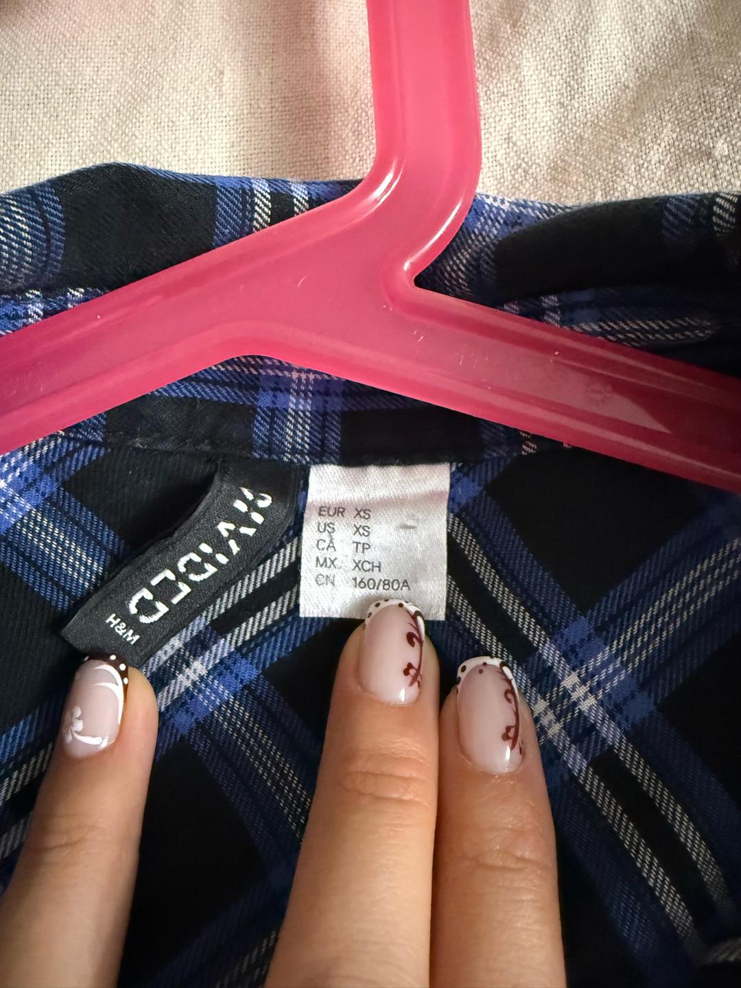 H&M Рубашка H&M в клетку — фото 2