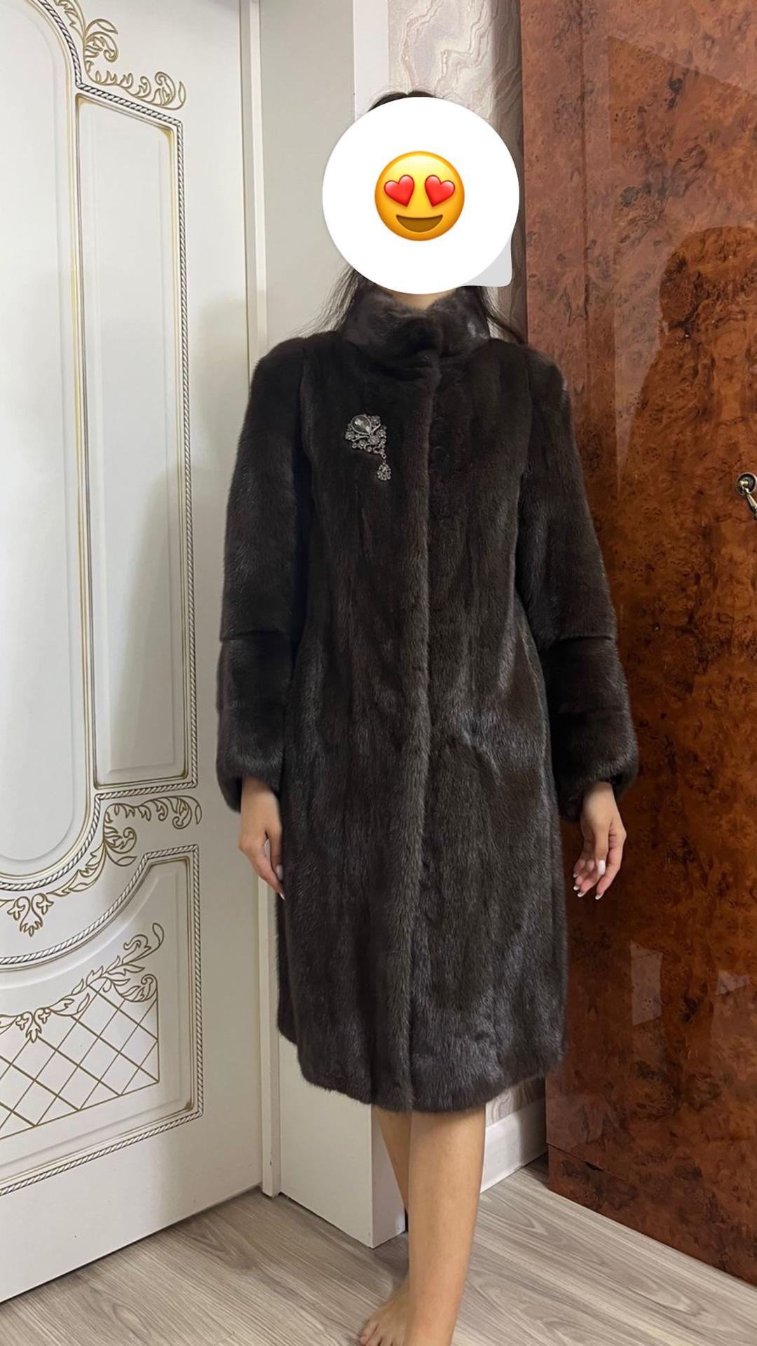 Нет бренда Шуба норковая — фото 2