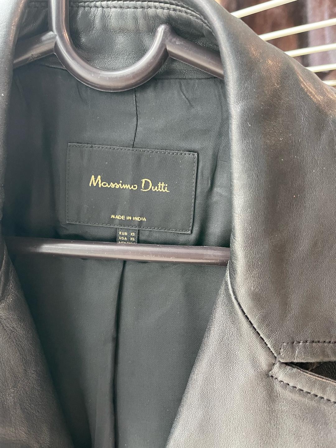 Massimo Dutti Кожаная куртка Massimo Dutti — фото 2