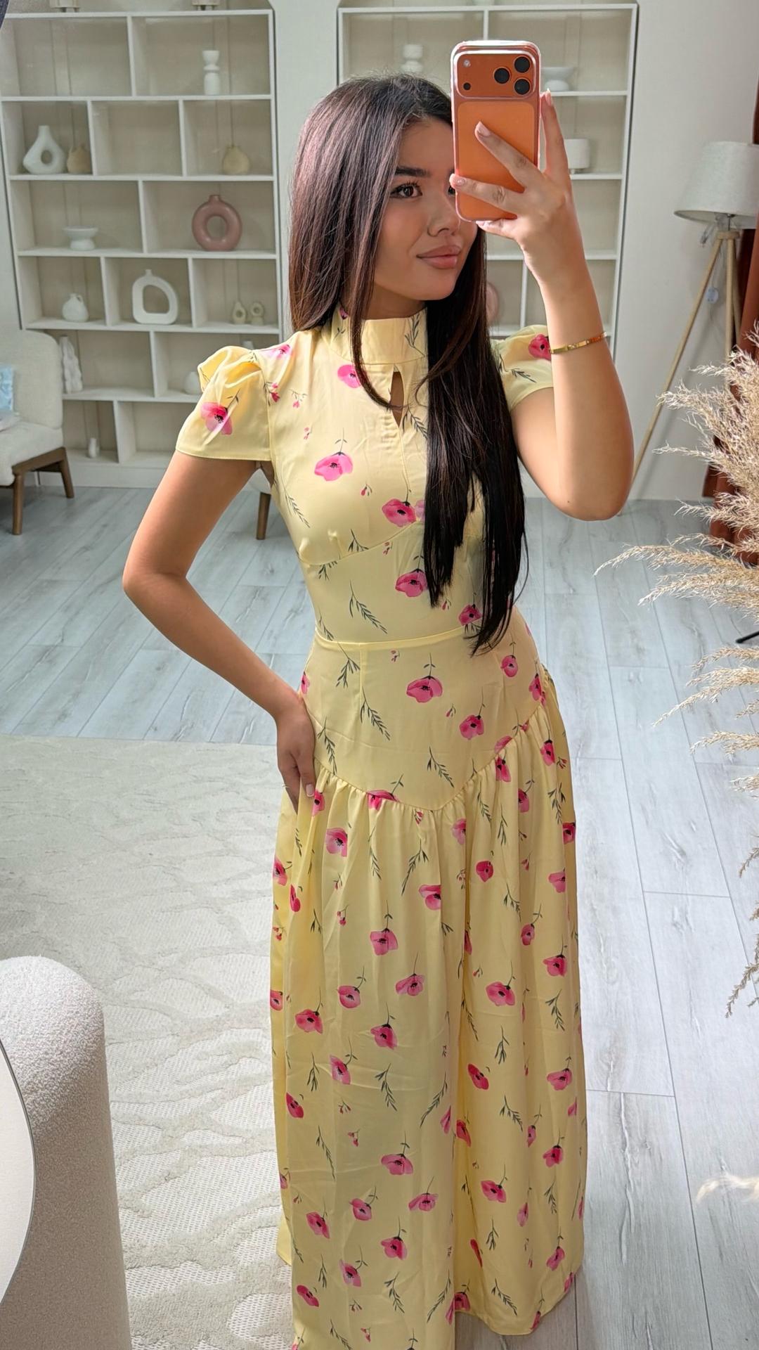 amara wear Желтое платье 💛 — фото 2