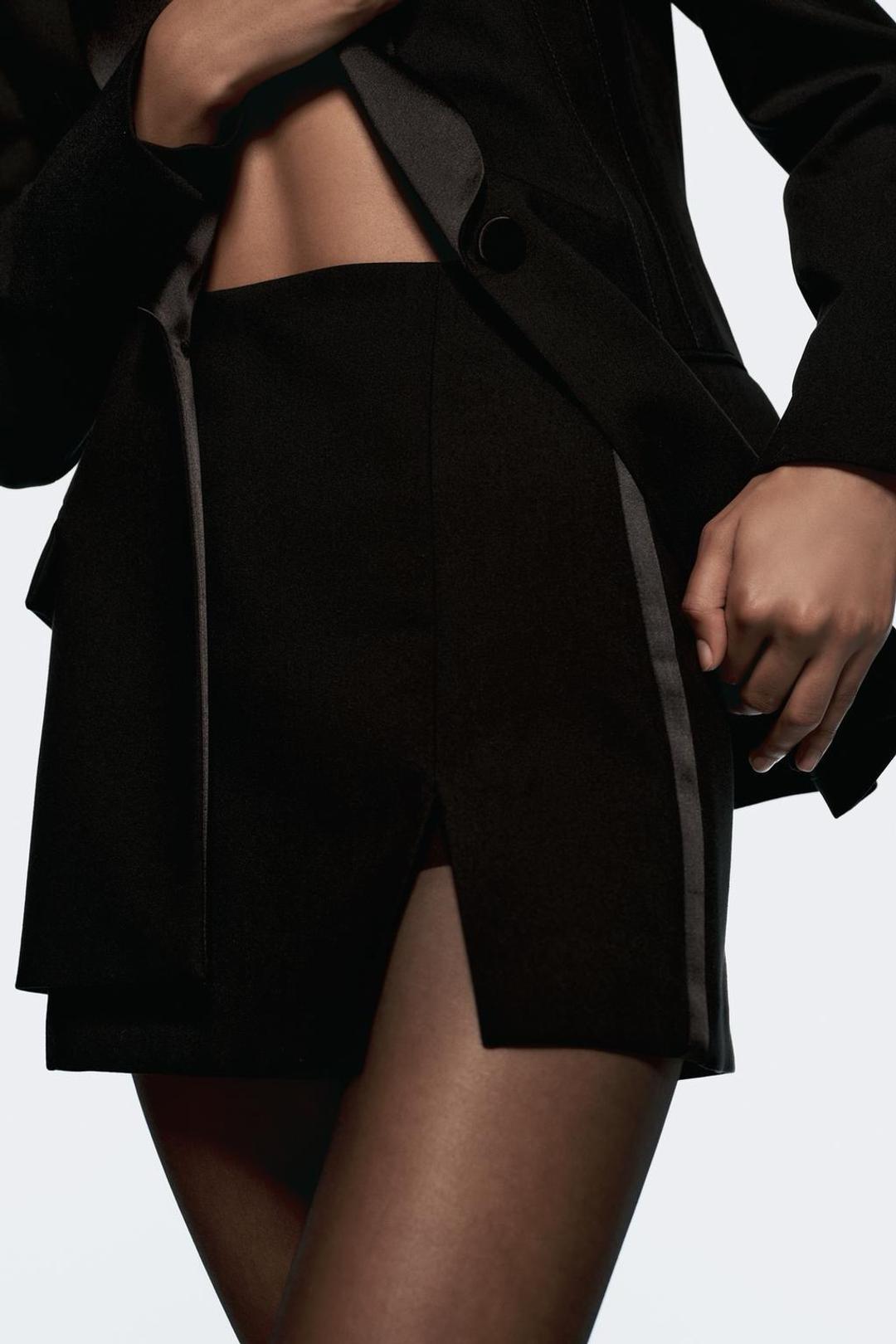 Zara Юбка шорты  мини — фото 2