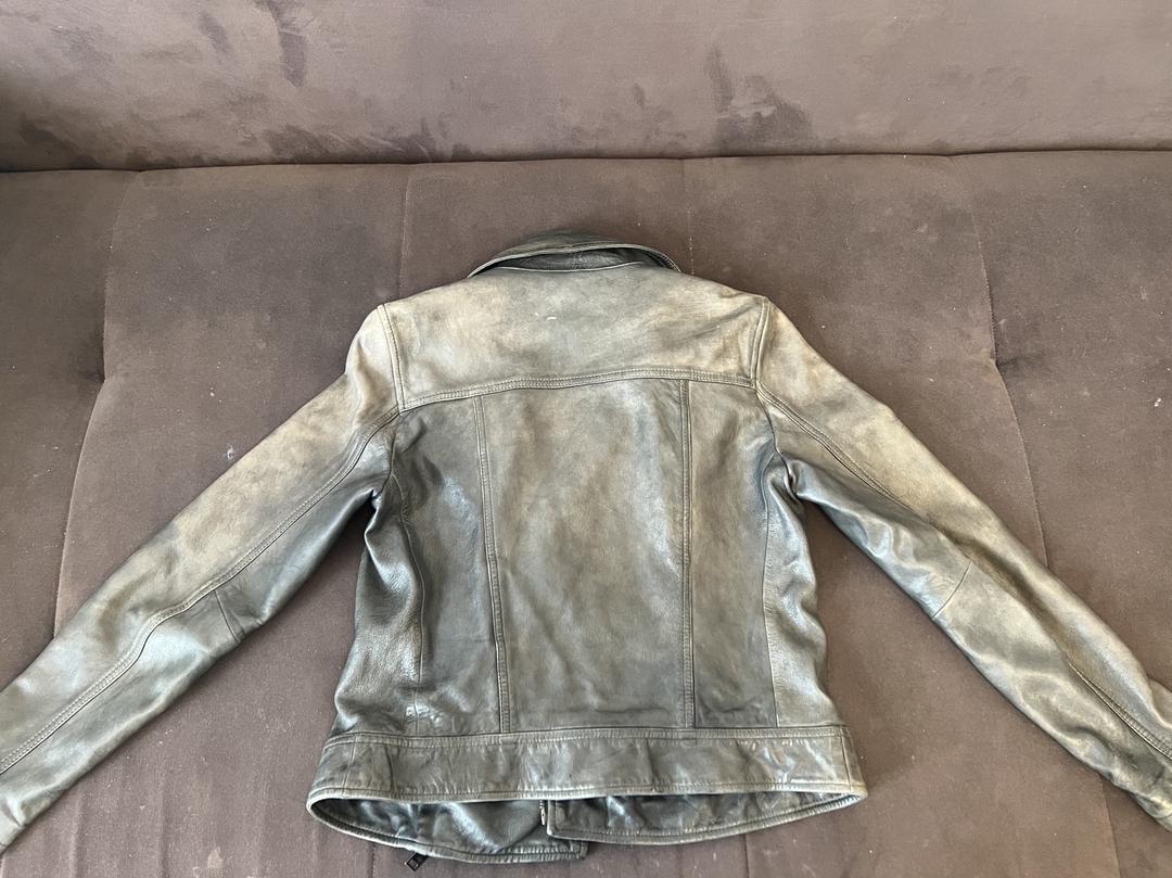 Massimo Dutti Кожаная куртка — фото 2
