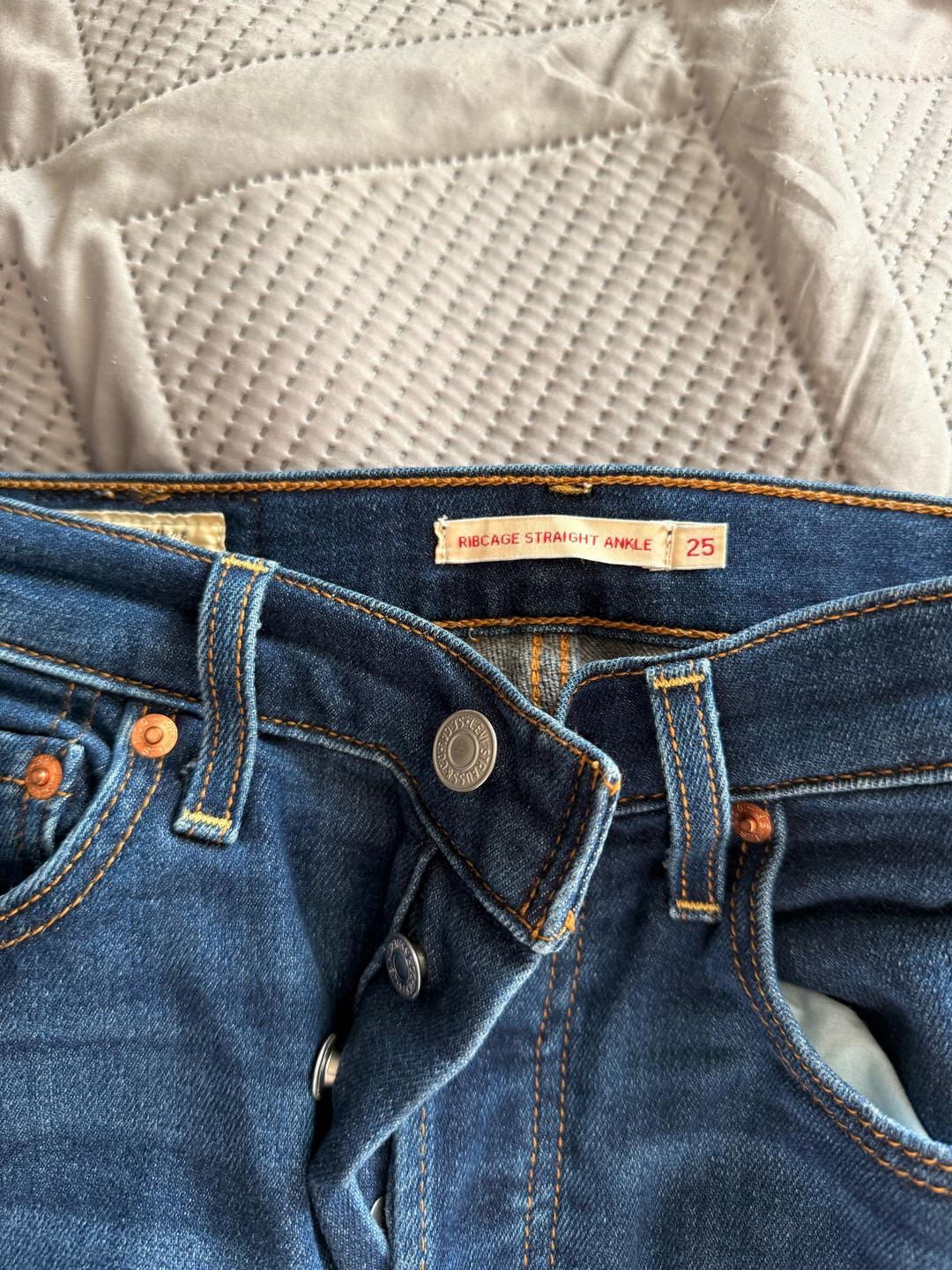 Levi's Джинсы Levi’s premium ribcage ancle — фото 2
