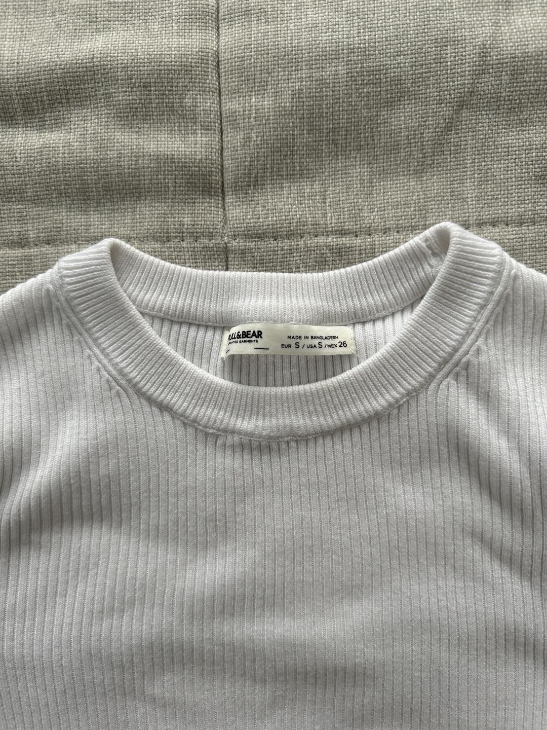 Pull & Bear Укороченный Лонгслив Pull&Bear — фото 2