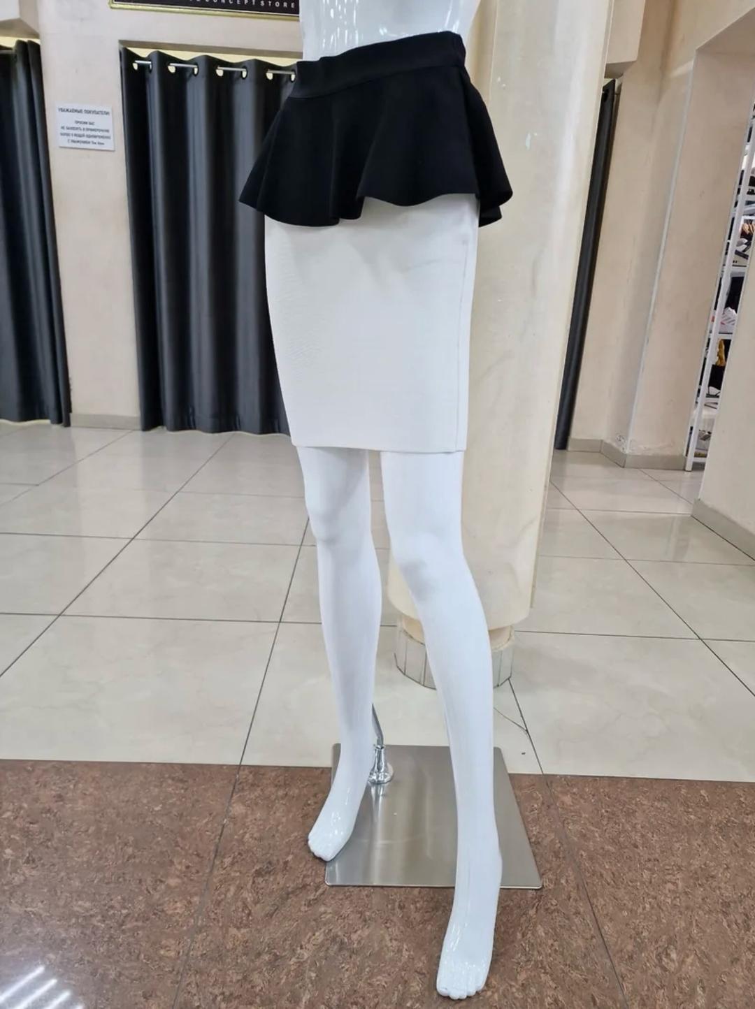 BCBGMaxAzria Юбка с баской BCBGMaxAzria — фото 2
