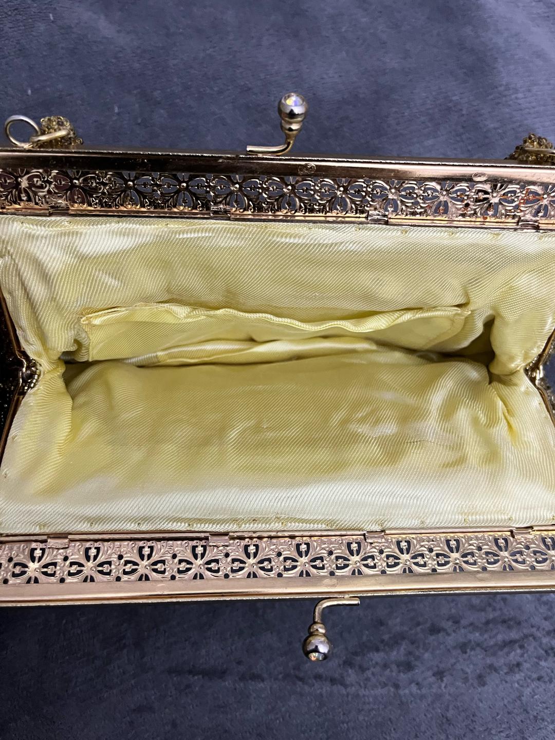 Винтаж Редкая винтажная вечерняя сумочка из микробисера (Япония, 1950-1960-е гг.) ✨ — фото 2