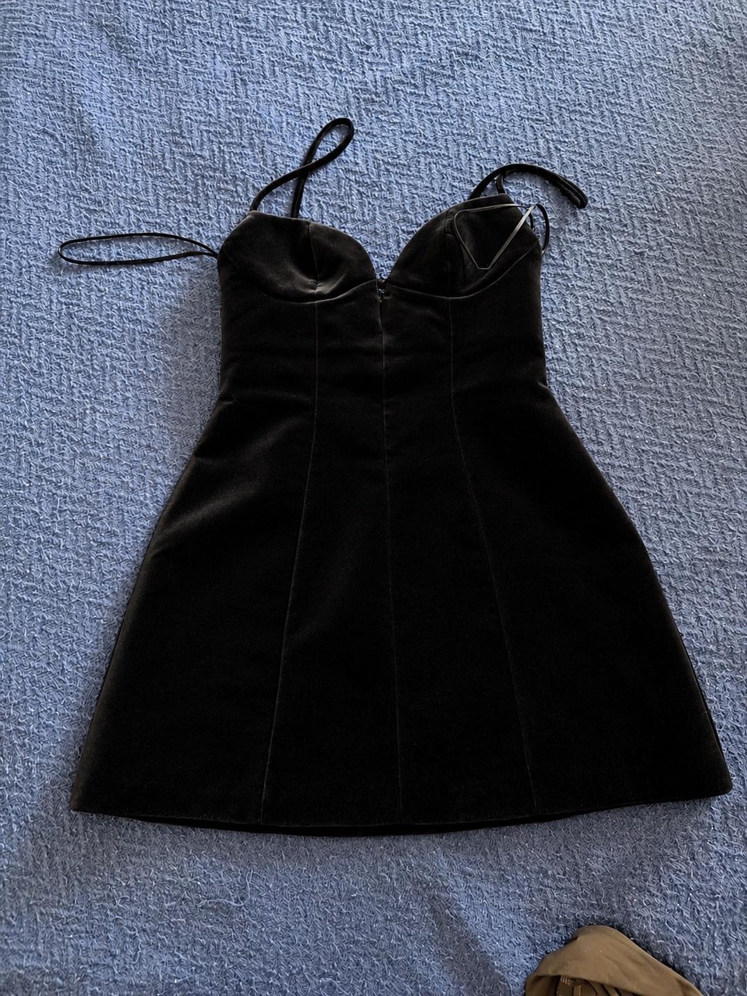 Zara Платье ZARA бархат — фото 2
