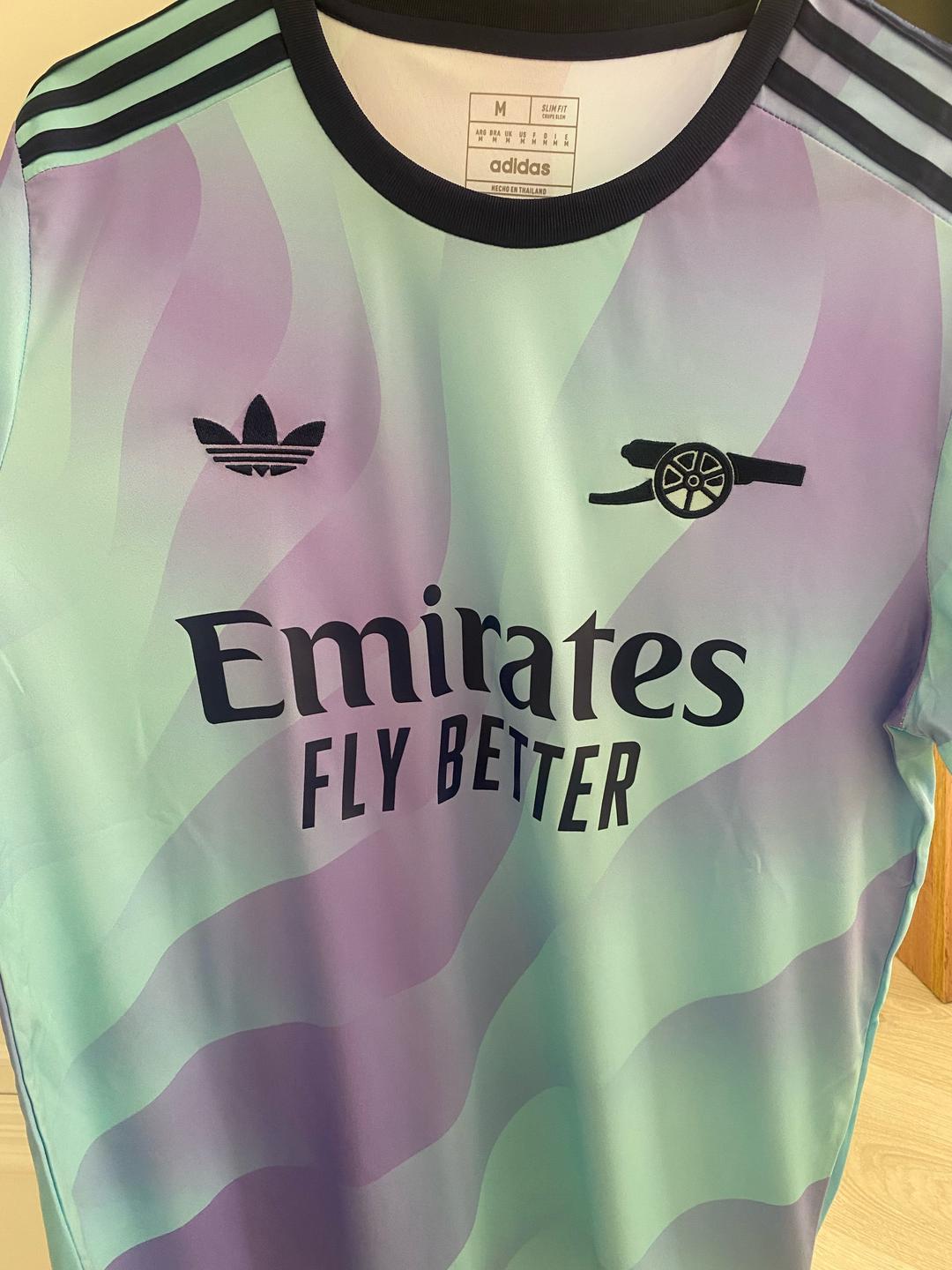 Adidas Arsenal FC футбольное джерси 24/25 третья форма — фото 2