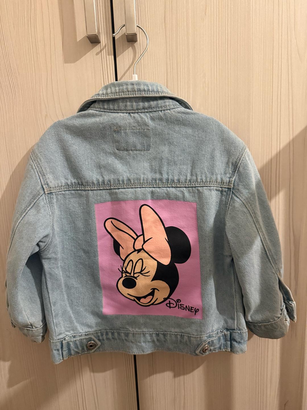 Zara Джинсовая куртка ZARA Minnie Mouse — фото 2