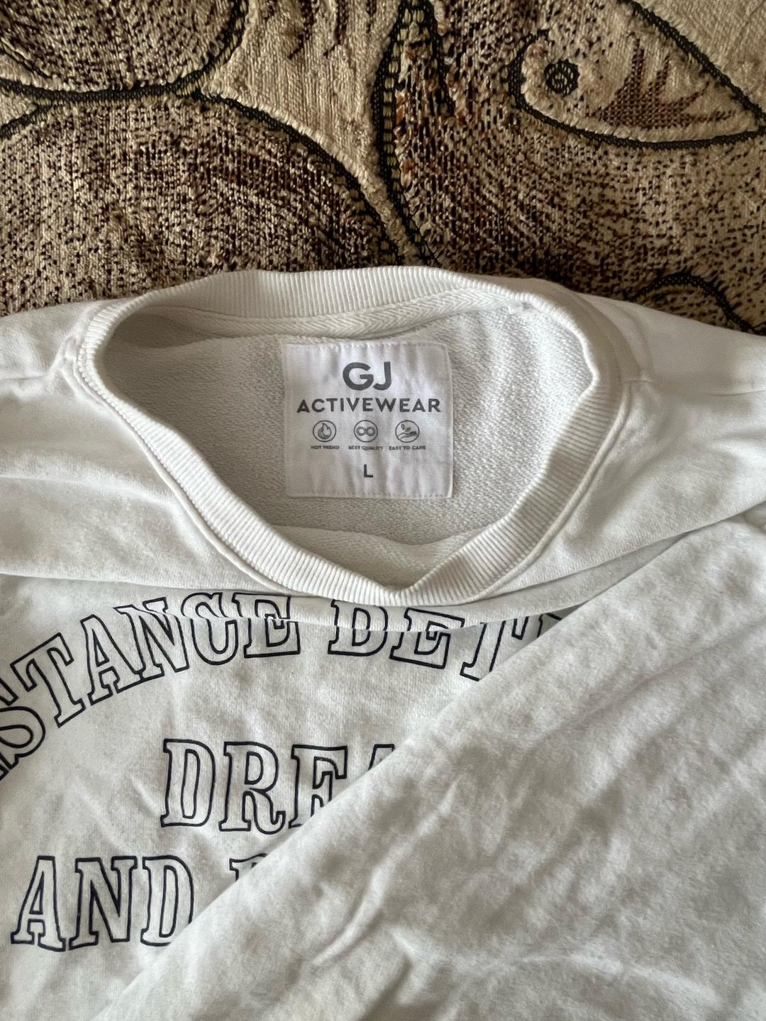 GLO jeans Белый свитшот — фото 2