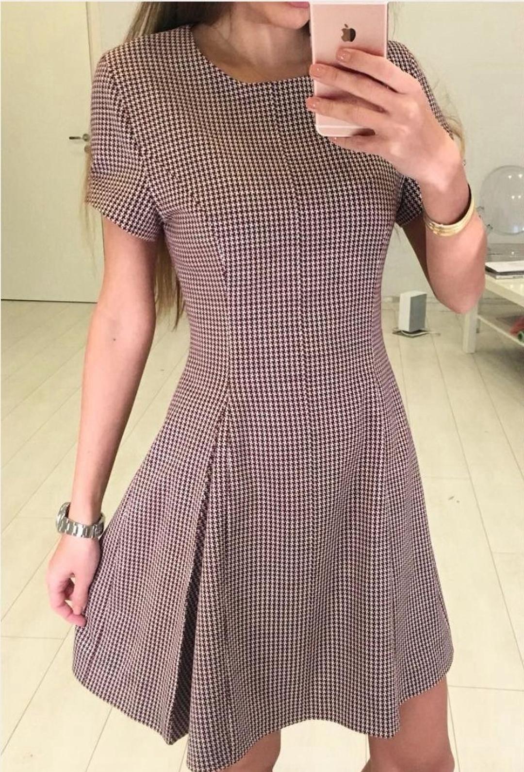Zara Платье ZARA в клетку — фото 2