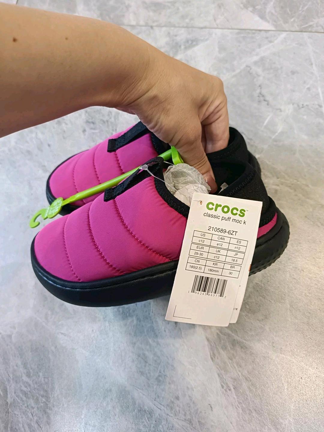 Crocs Crocs слипоны стеганные , утеплённые. Оригинал. — фото 2
