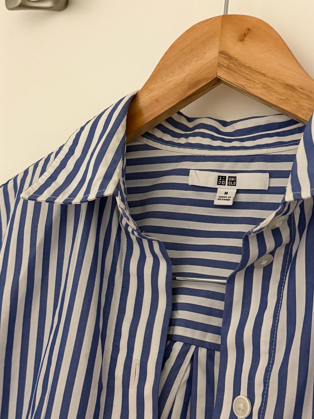 Uniqlo Рубашка в полоску — фото 2