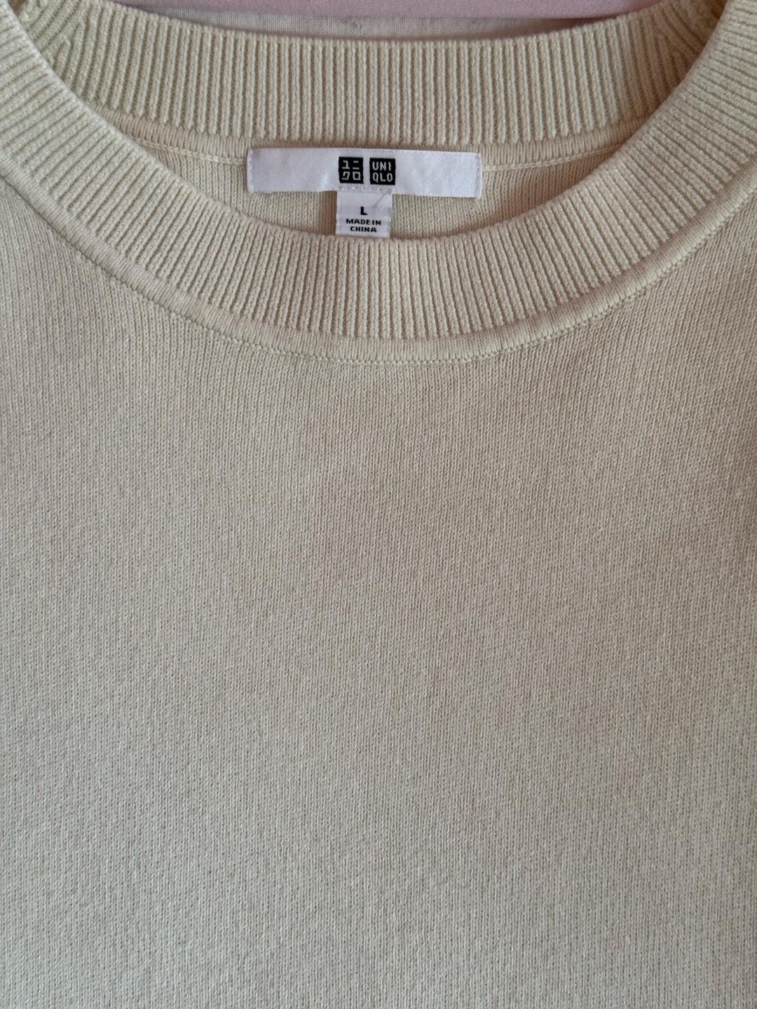 Uniqlo Белая кофта Uniqlo — фото 2