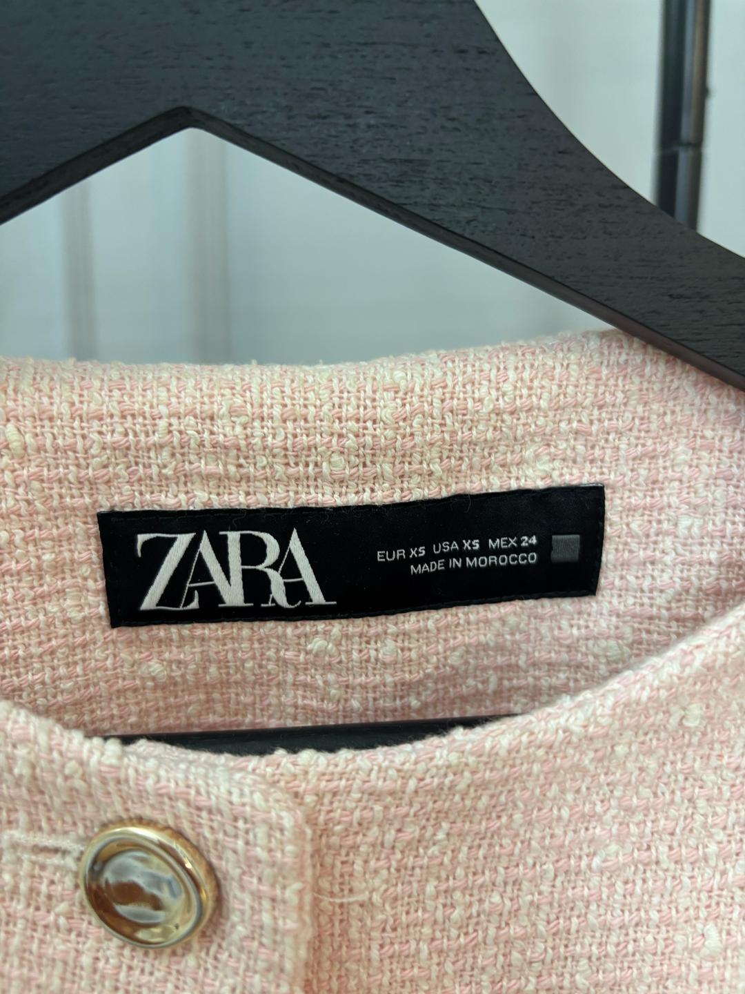 Zara Твидовый жакет ZARA — фото 2