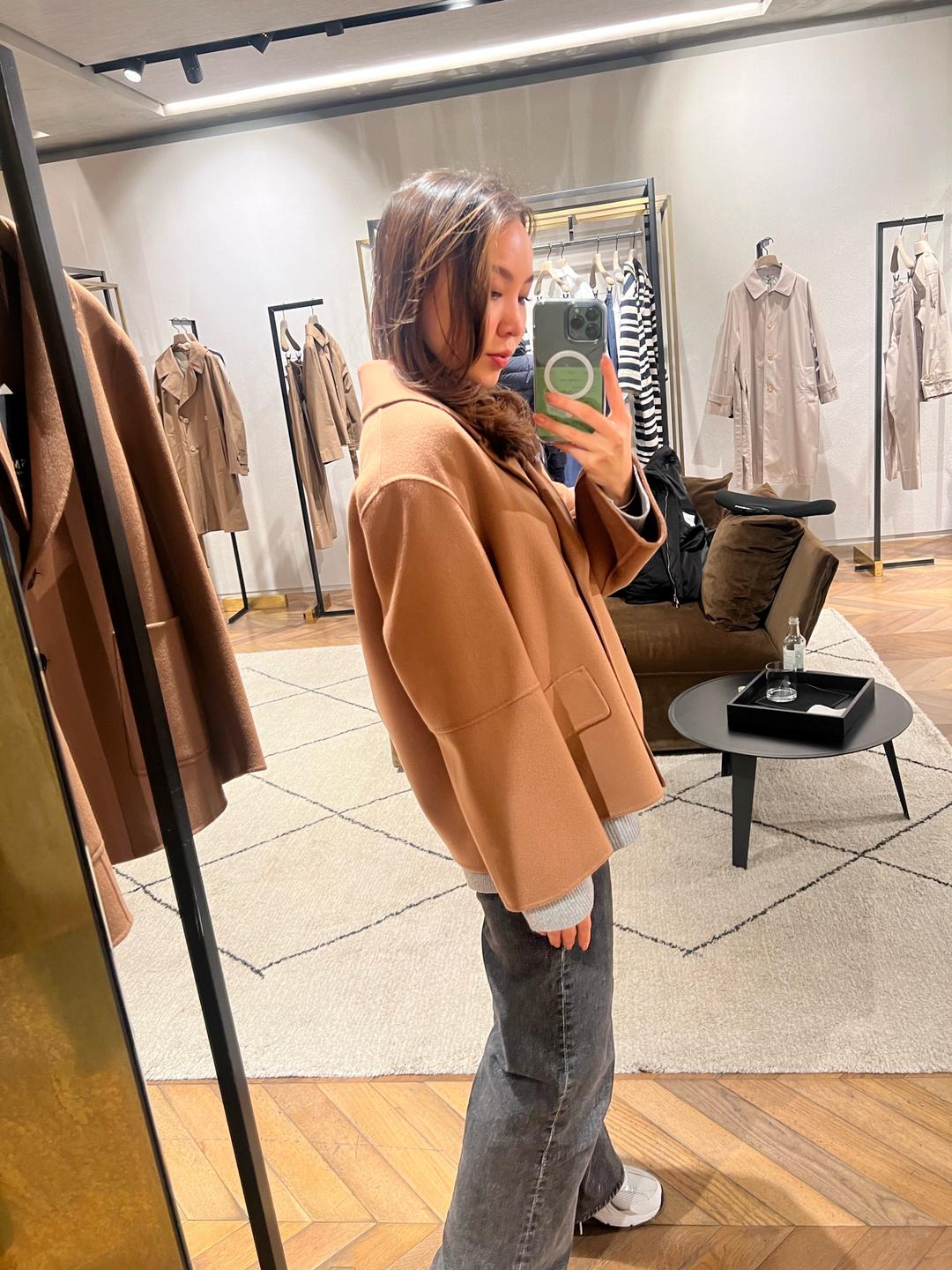 Max Mara Бежевое пальто MaxMara — фото 2