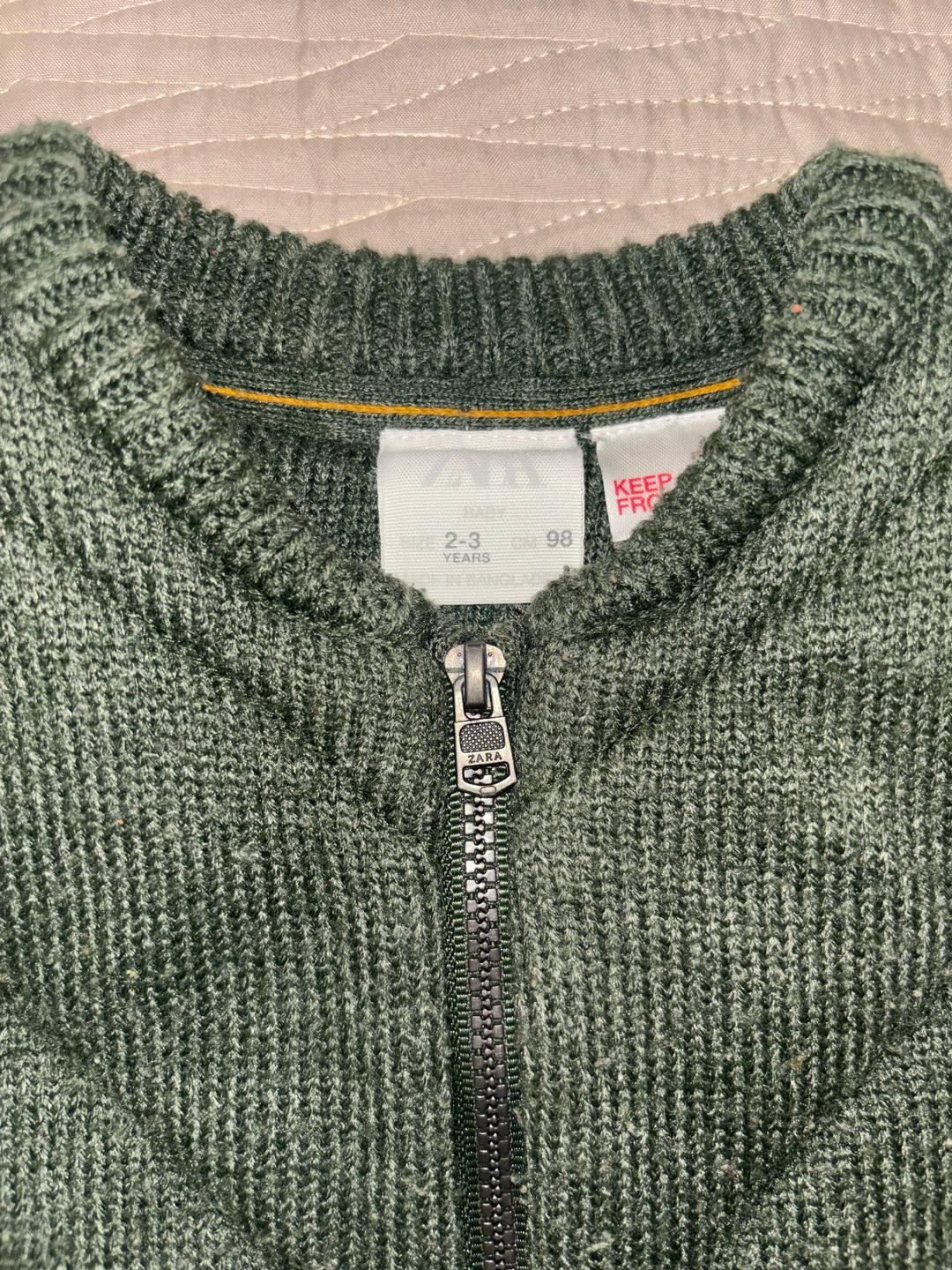 Zara Вязаная жилетка Zara для мальчика — фото 2