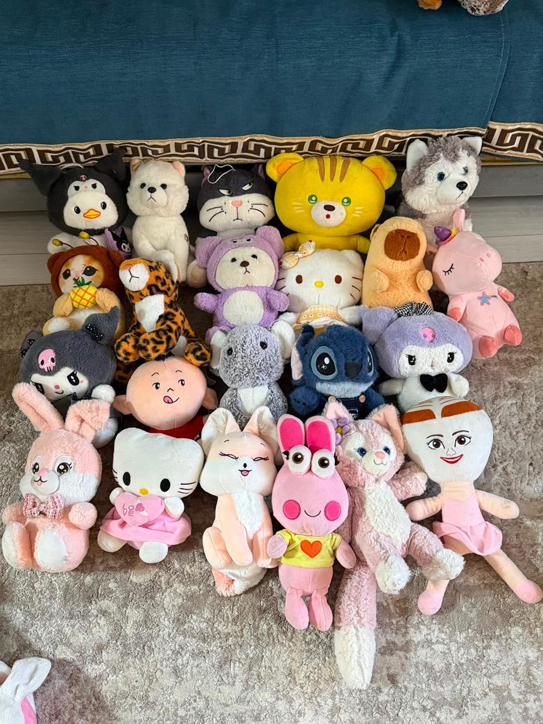 Нет бренда 🧸 Жұмсақ ойыншықтар сатылады. Бағасы – 1 000 ₸ / дана. Барлығы таза, жақсы жағда — фото 2