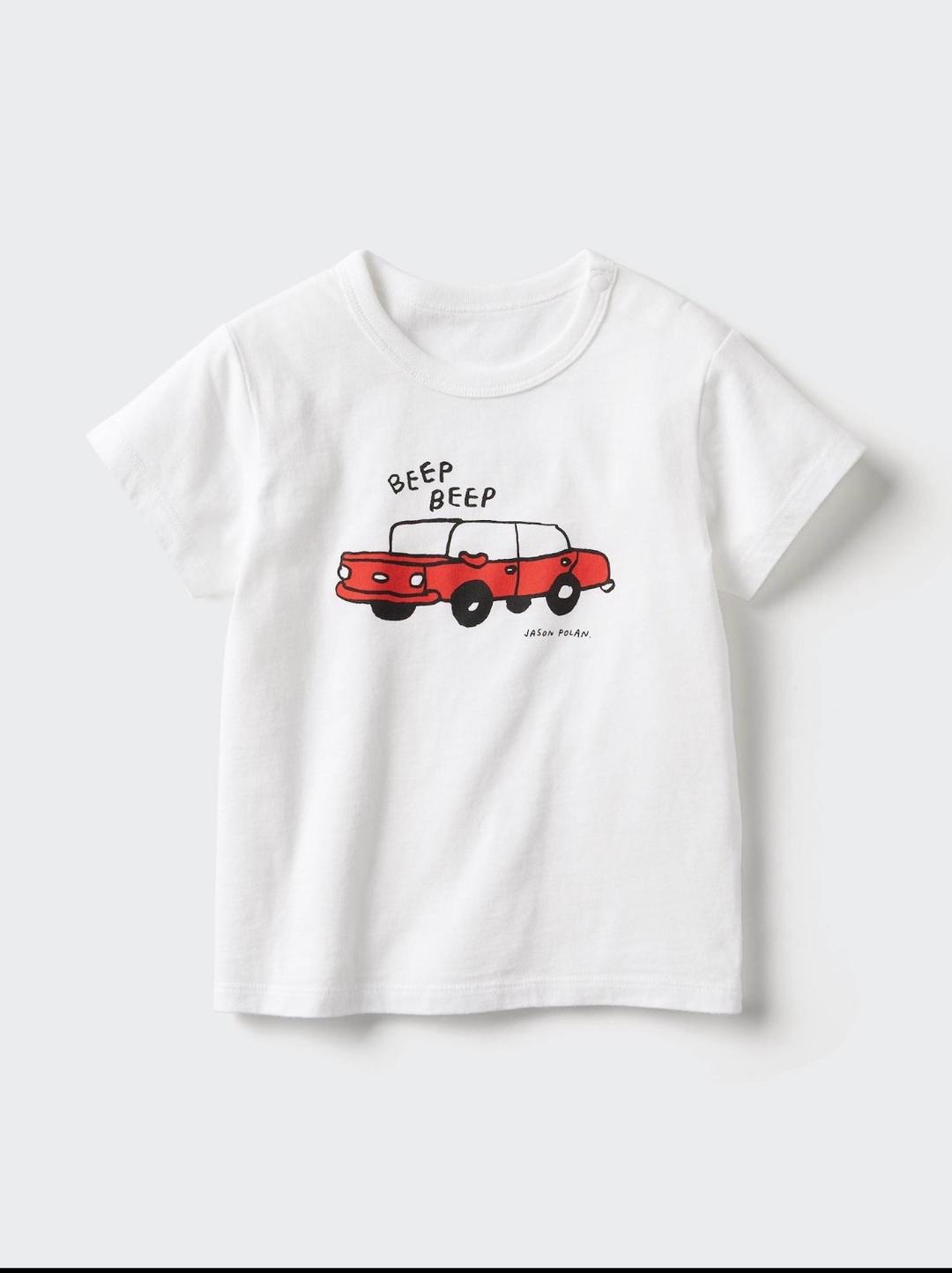 Uniqlo Футболка UNIQLO с принтом — фото 2