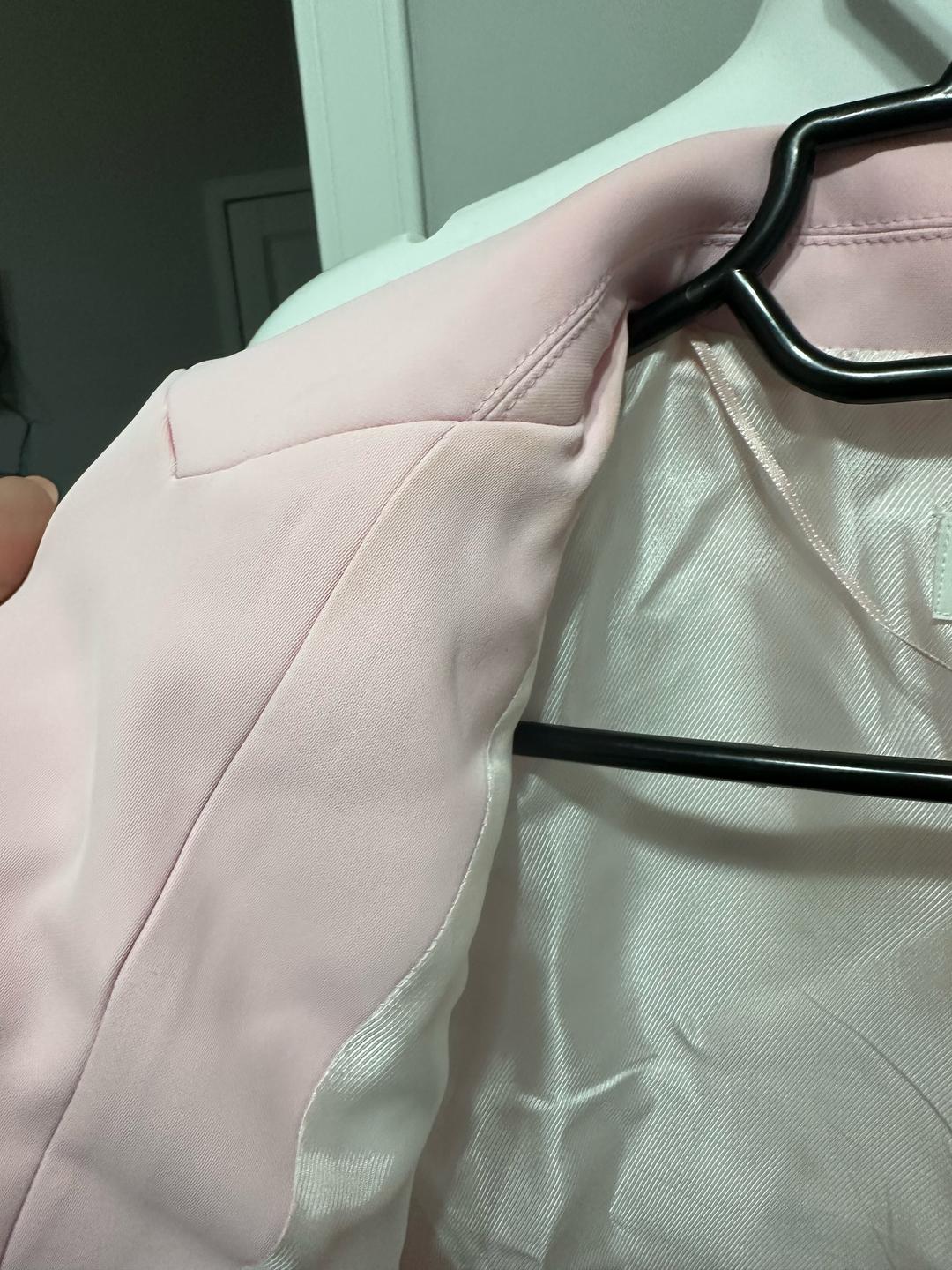 Zara Пиджак с перьями — фото 2